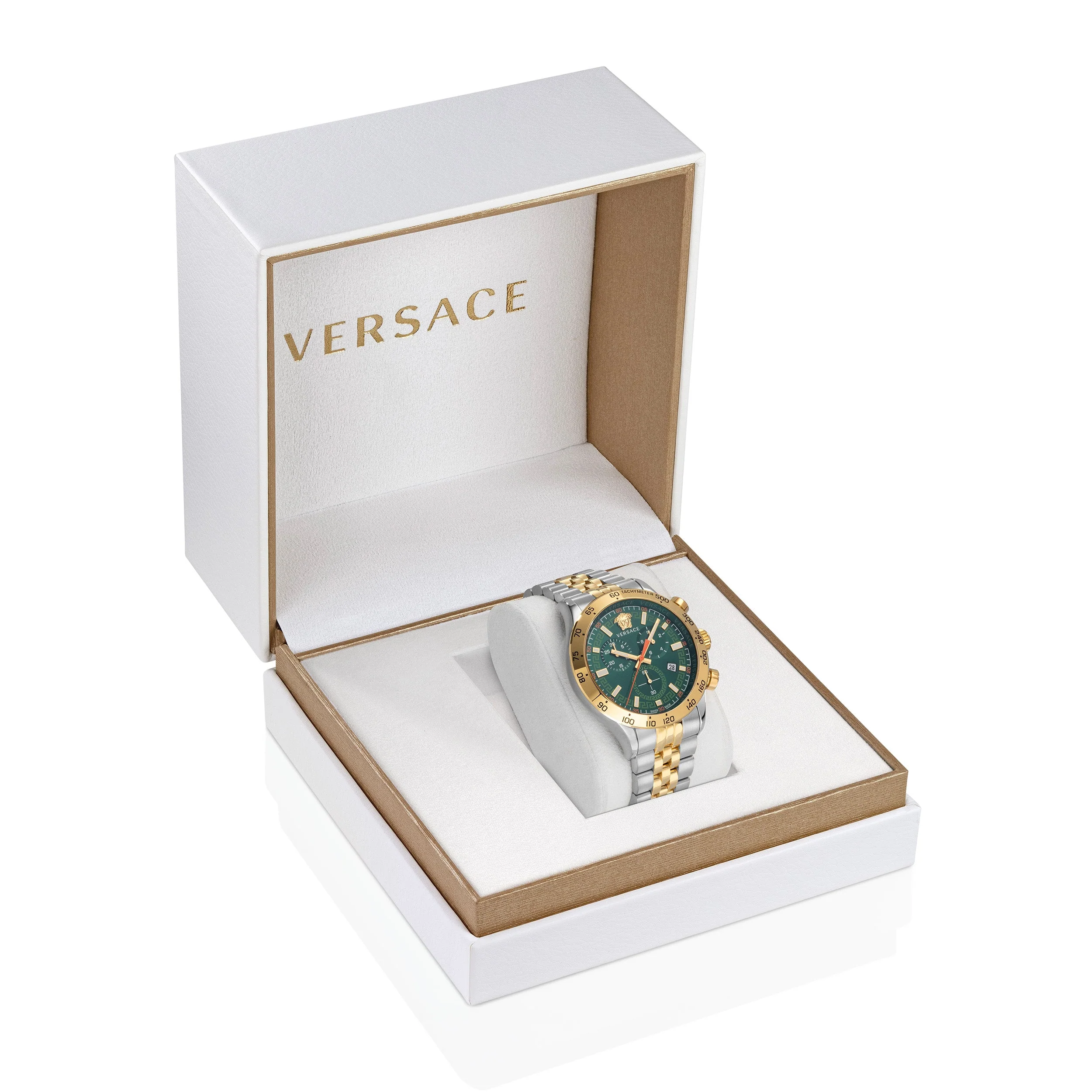 Versace Hellenyium Men's Two-Tone Watch - Image 4
