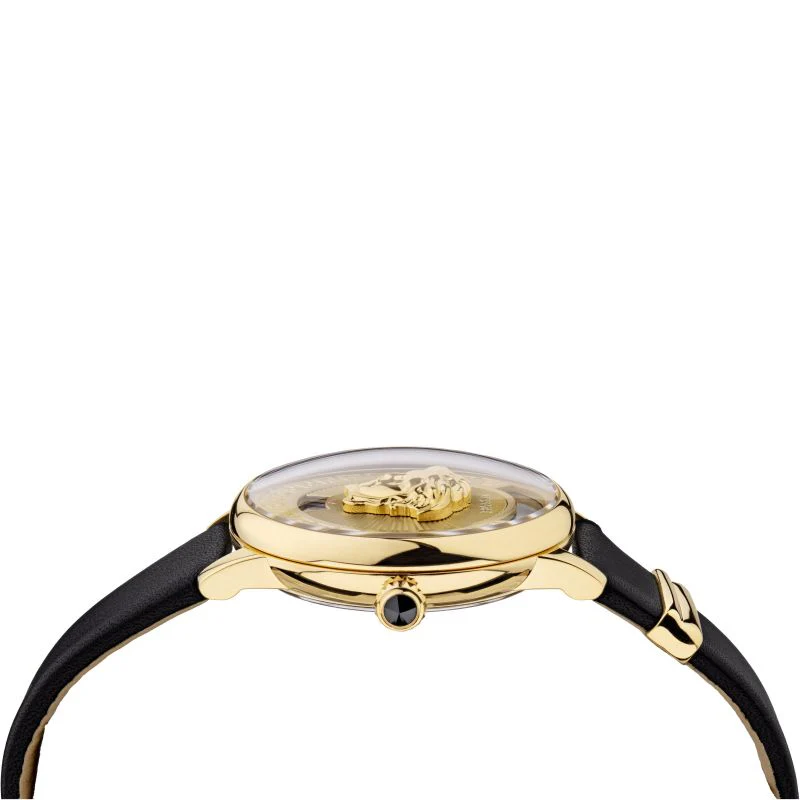 Versace Medusa Icon Ladies Gold Watch - Image 3