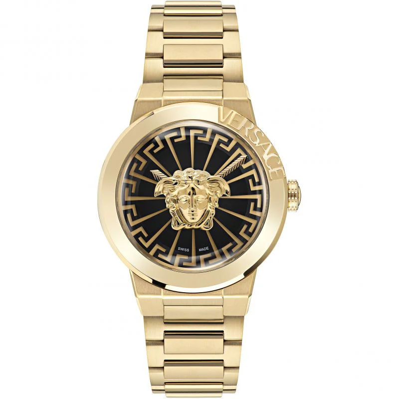 Versace Medusa Infinite Ladies Gold Watch