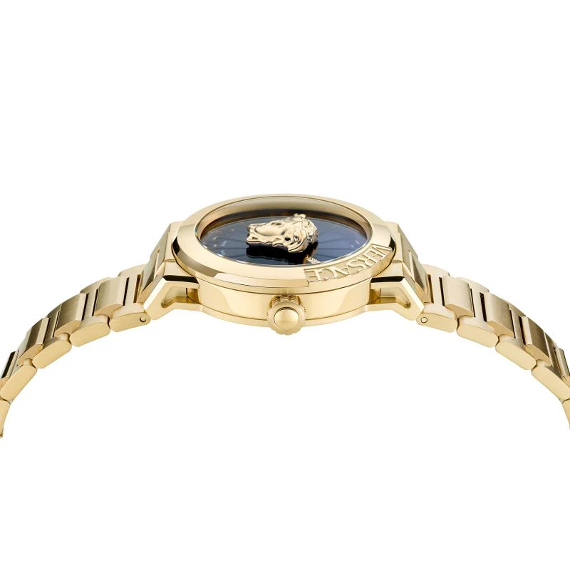 Versace Medusa Infinite Ladies Gold Watch - Image 2