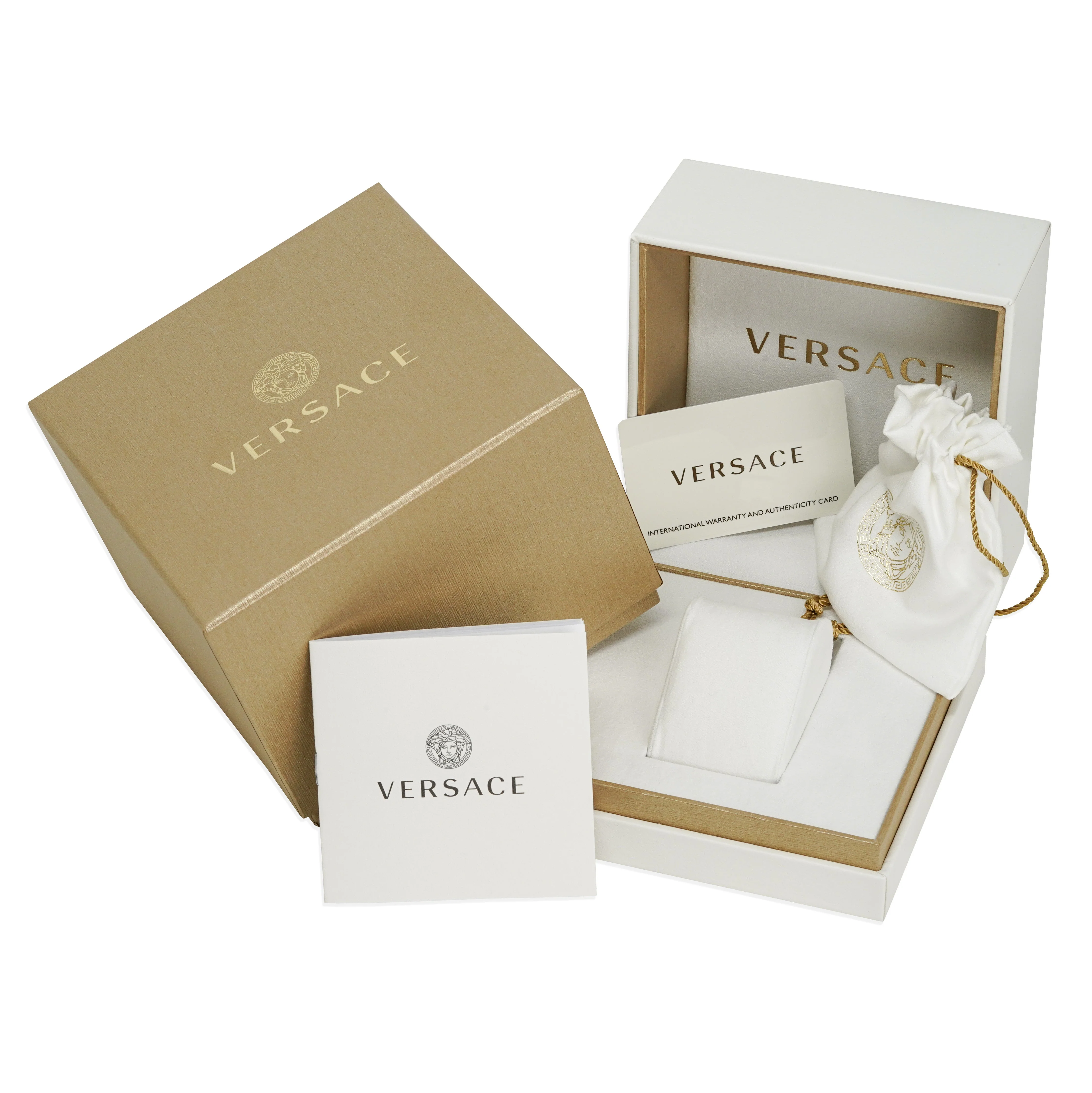 Versace Men's Watch Hellenyium GMT Black Bracelet - Image 3