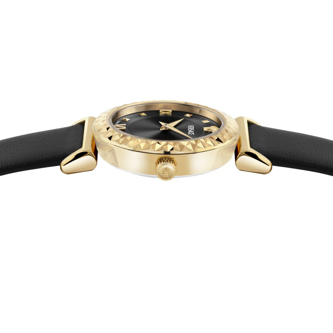 Versace Mini Vanity 27mm Black Dial Ladies Dress Watch - Image 2