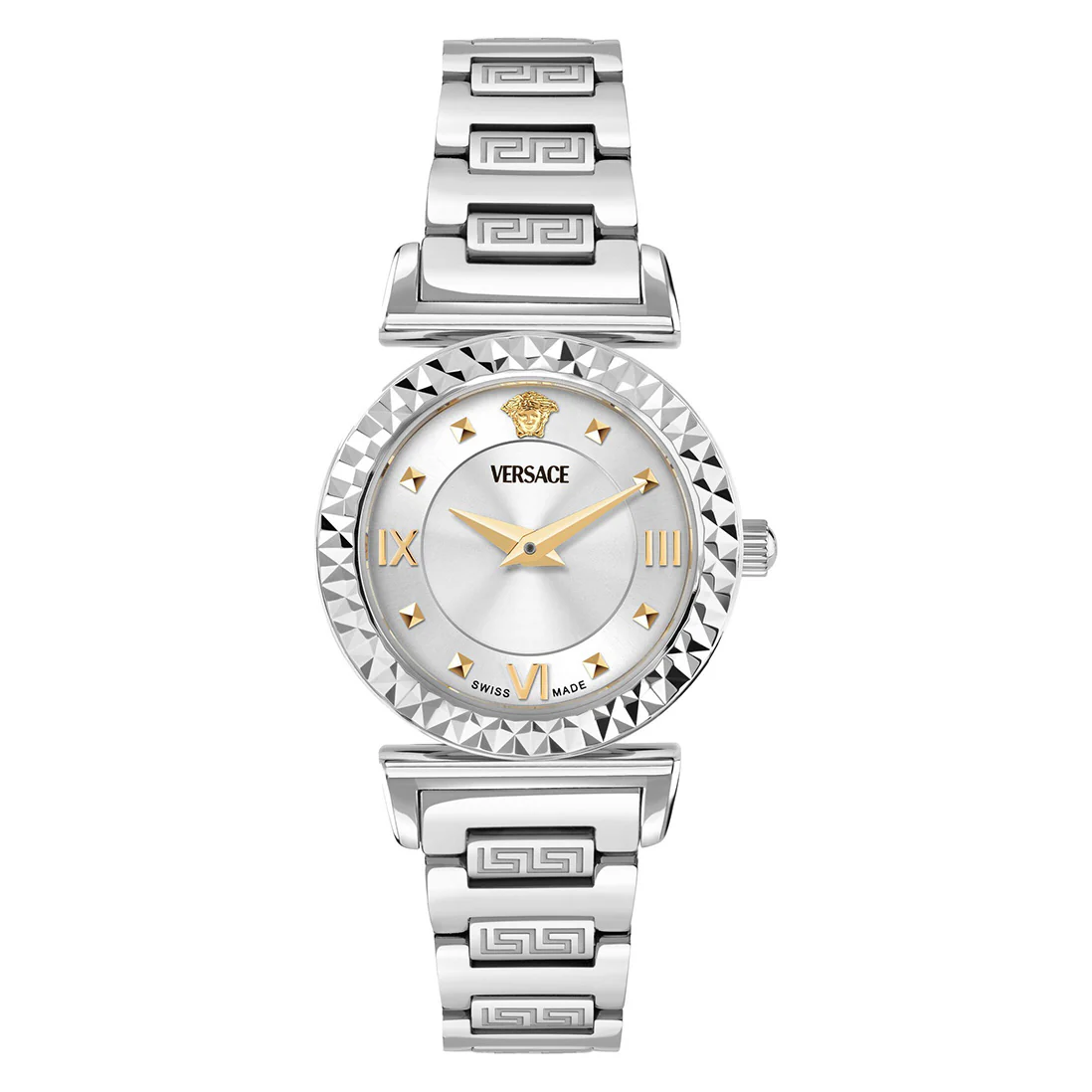 Versace Mini Vanity 27mm Silver Dial Ladies Dress Watch