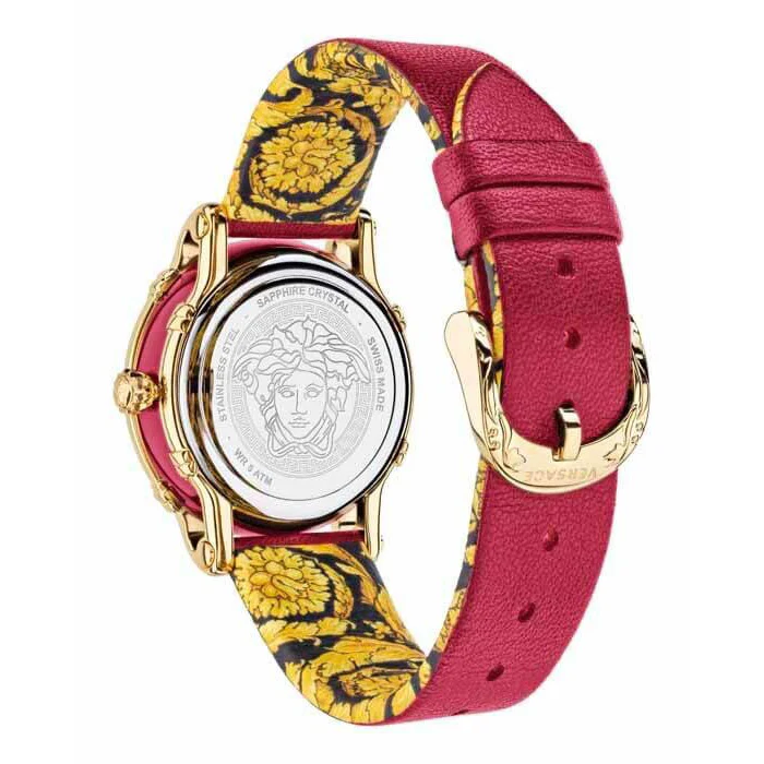 Versace Safety Pin Ladies' Red Watch - Image 2