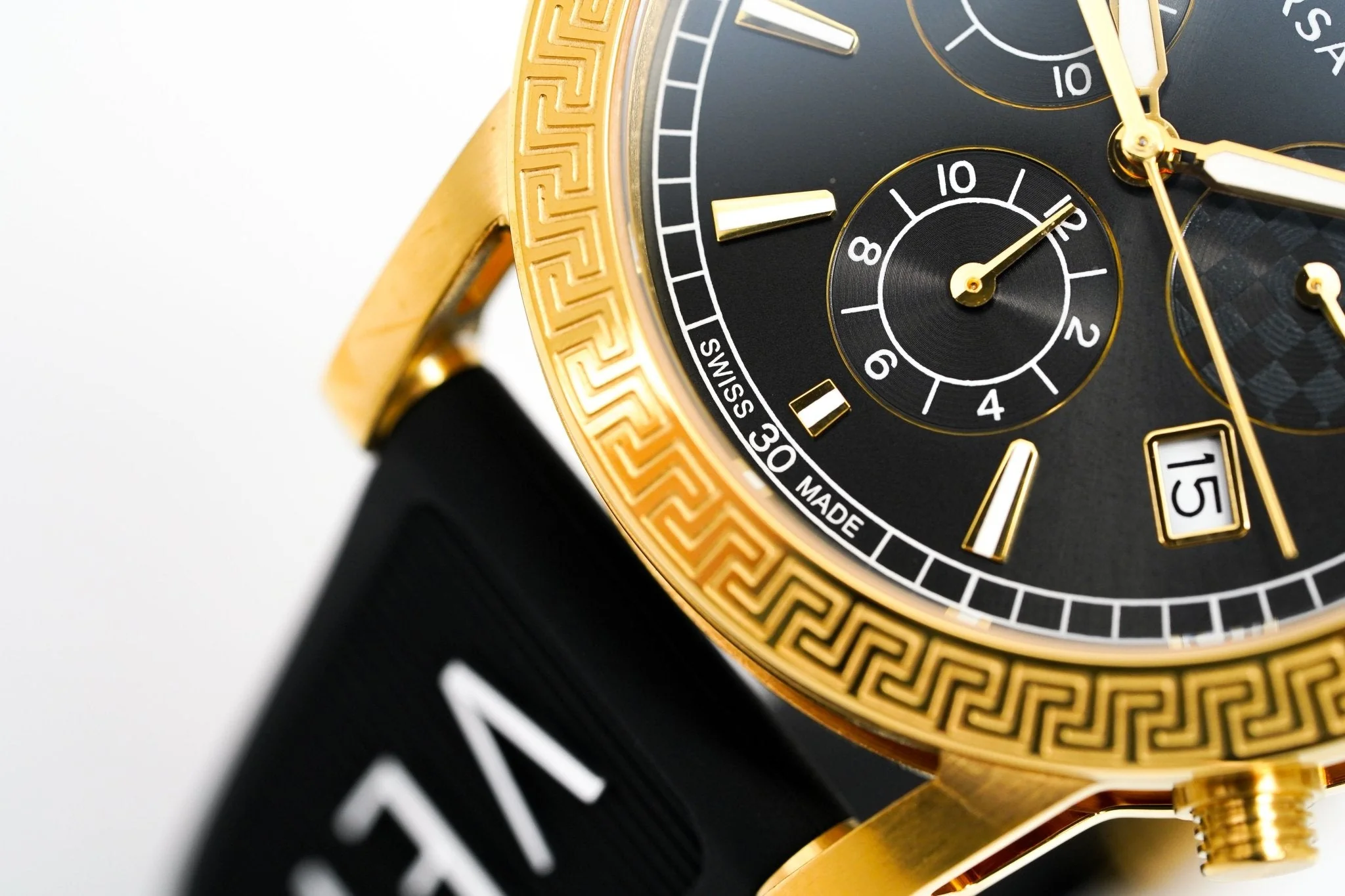 Versace Sports Tech Chronograph Gold Black - Image 10