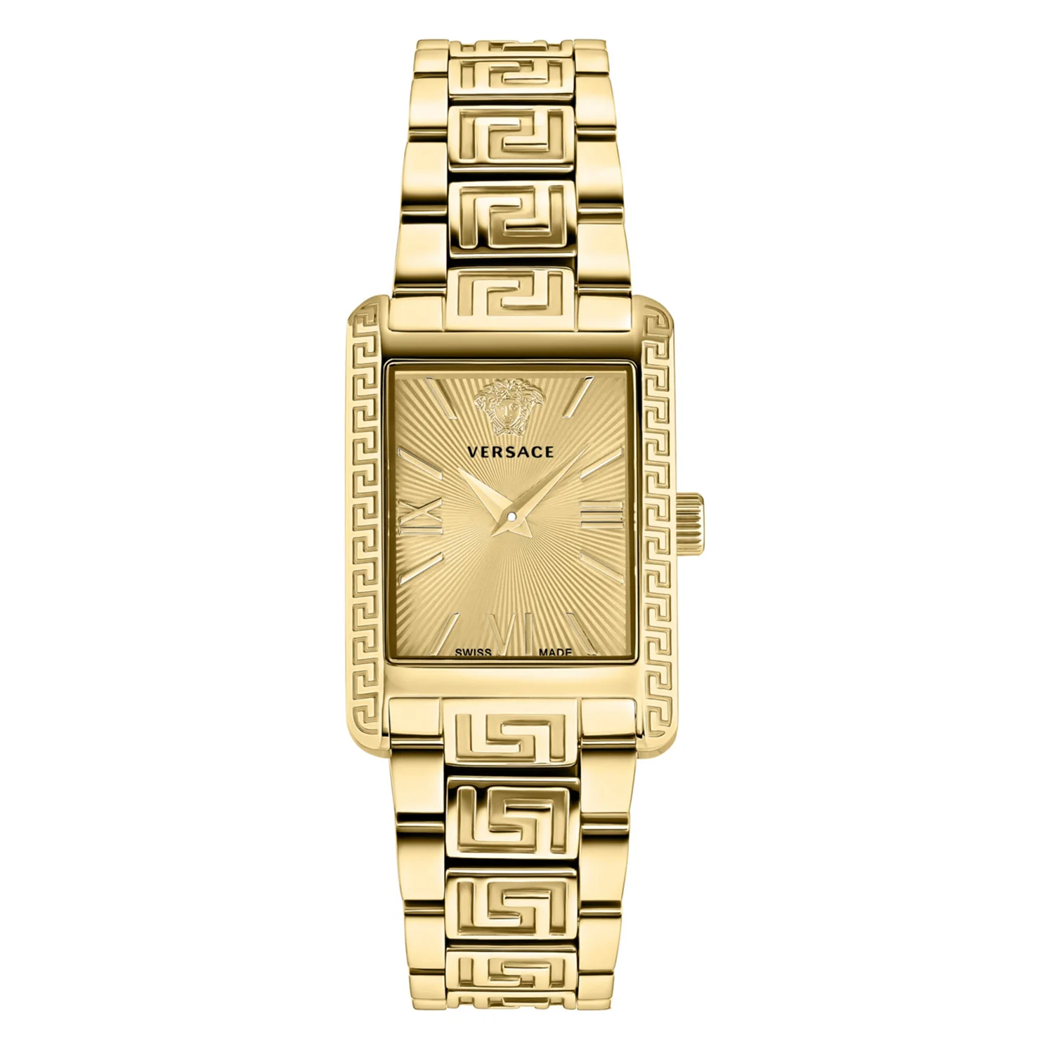 Versace Tonneau Lady 23x33mm Gold Ladies’ Dress Watch