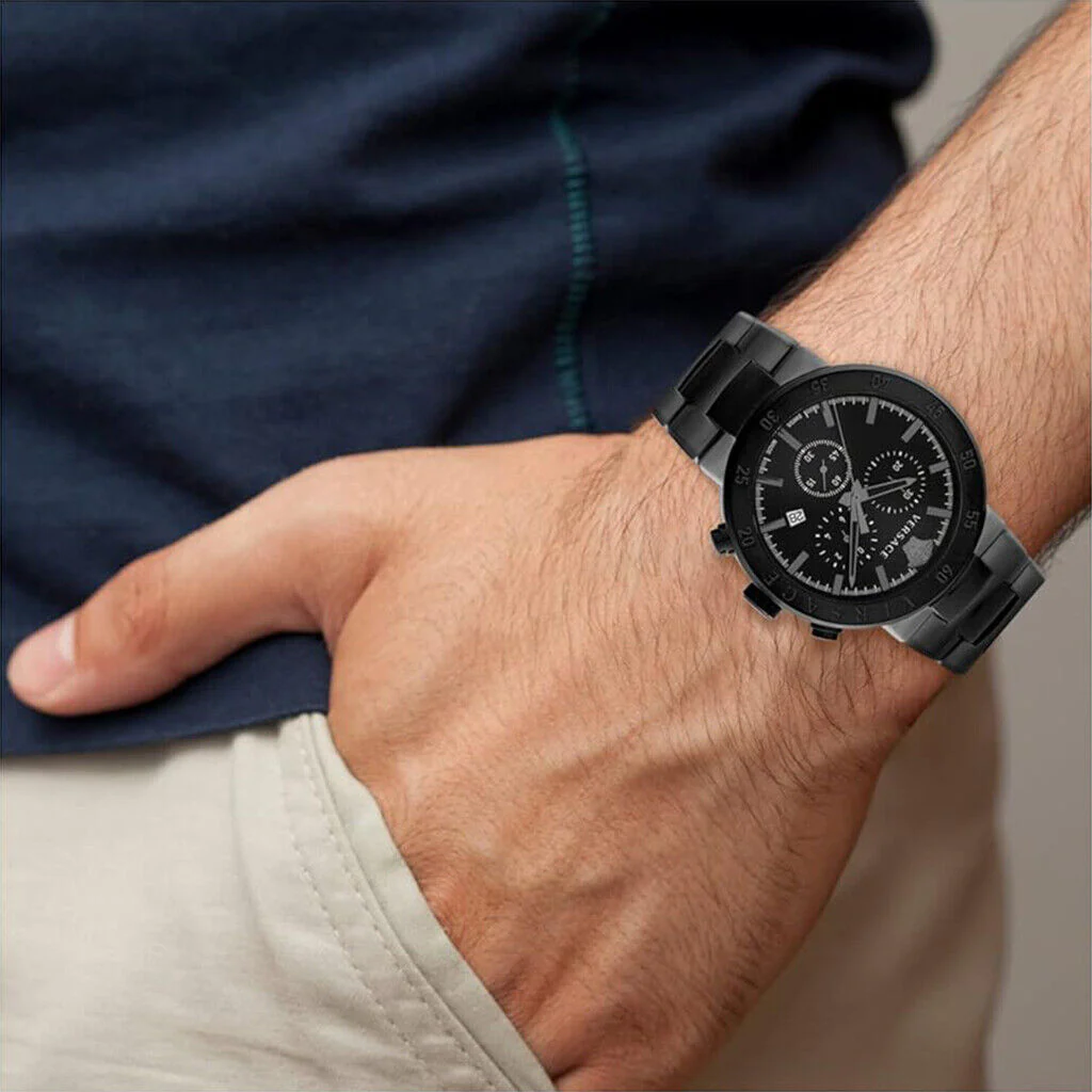 Versace Urban Mystique Men's Chronograph Black Watch - Image 4