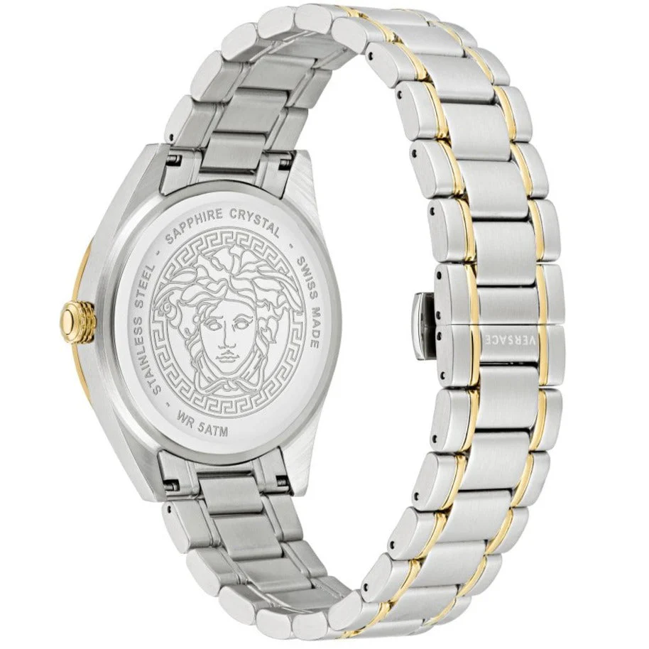 Versace V-Code Men's Silver Watch - Image 2