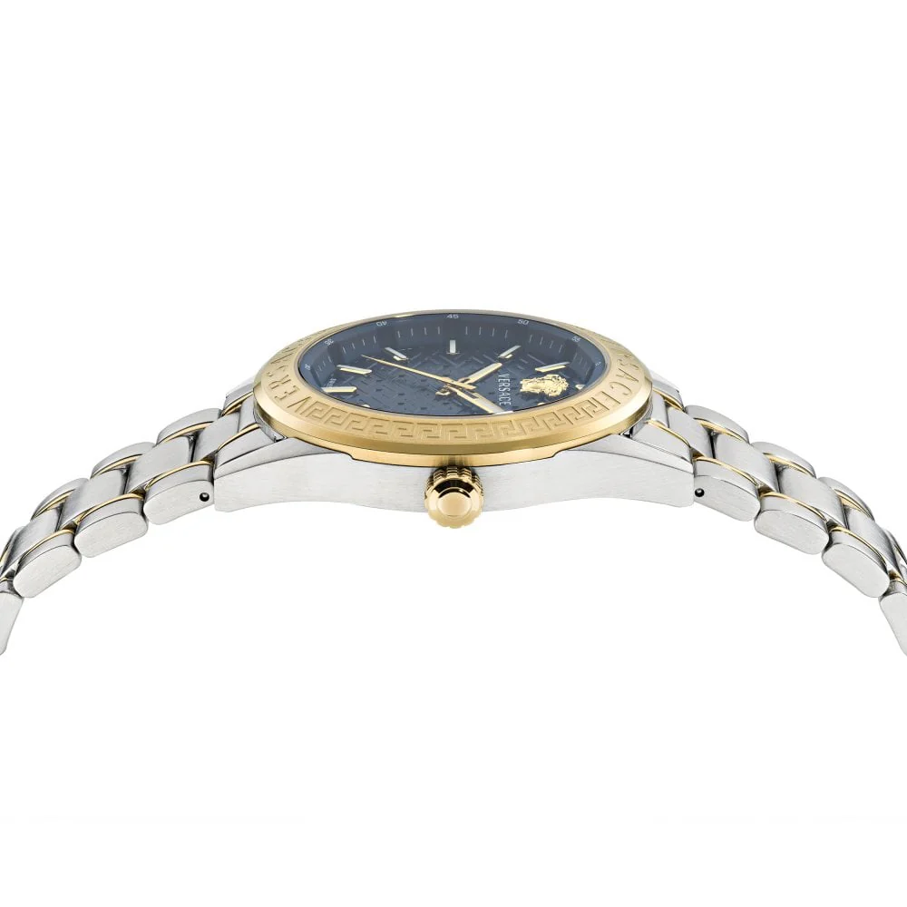 Versace V-Code Men's Silver Watch - Image 3