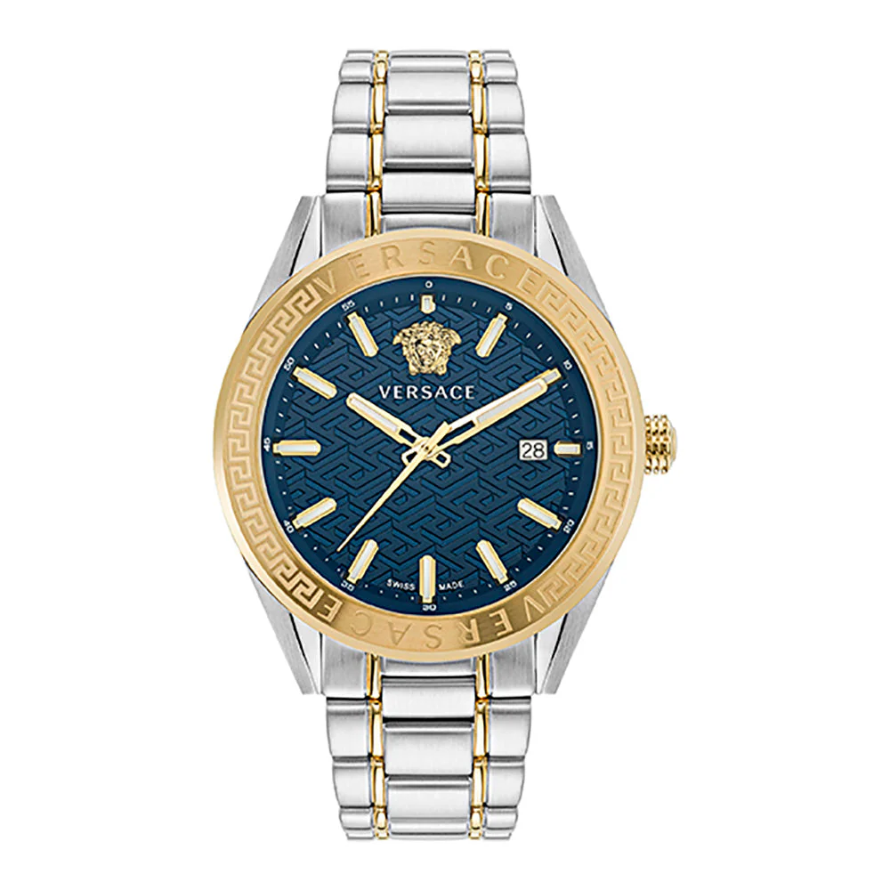 Versace V-Code Men's Silver Watch - Image 4