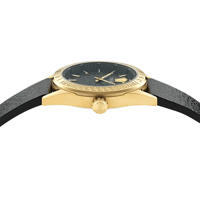 Versace V-Code Quartz Ladies' Black Watch - Image 3