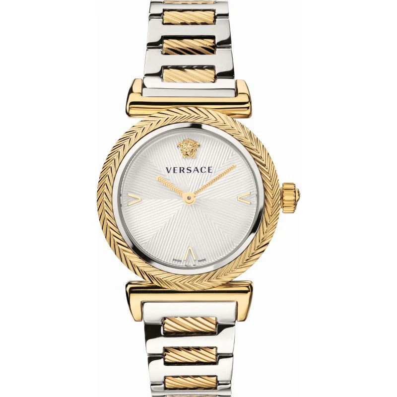 Versace V-Motif Ladies Gold Watch