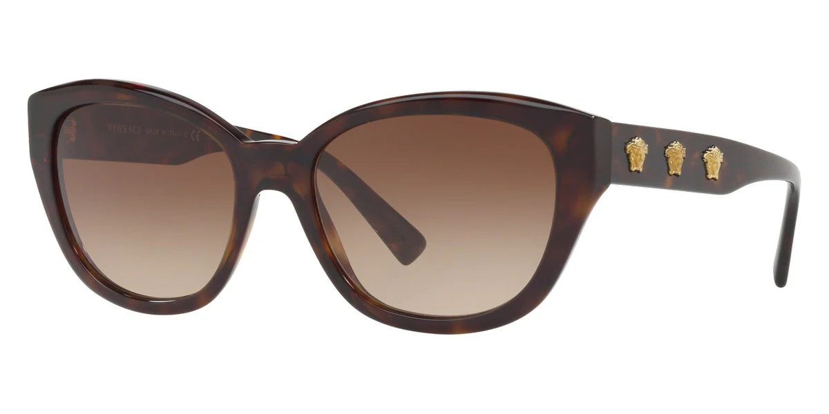 Versace Women's Sunglasses Butterfly Tortoise/Brown