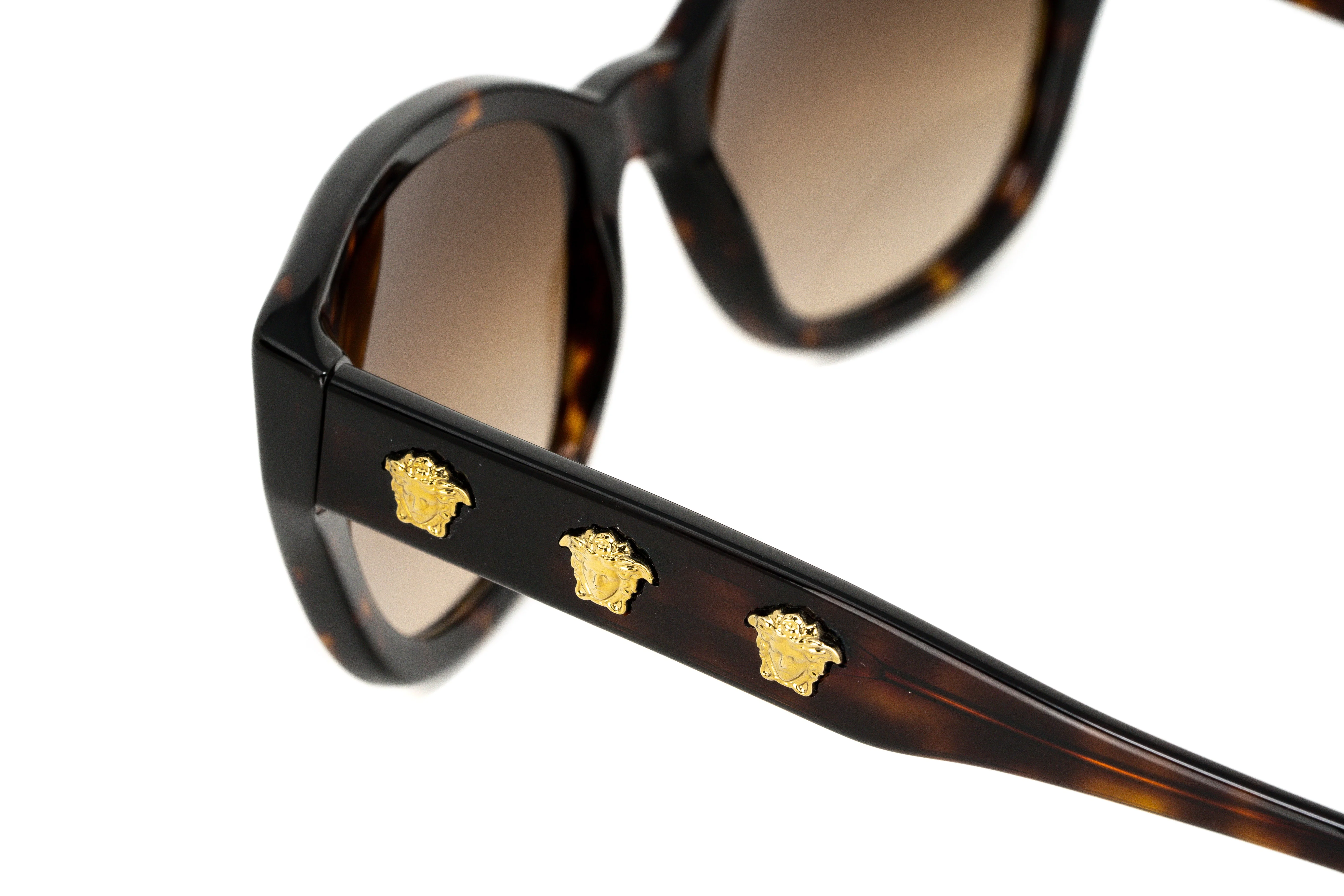 Versace Women's Sunglasses Butterfly Tortoise/Brown - Image 6