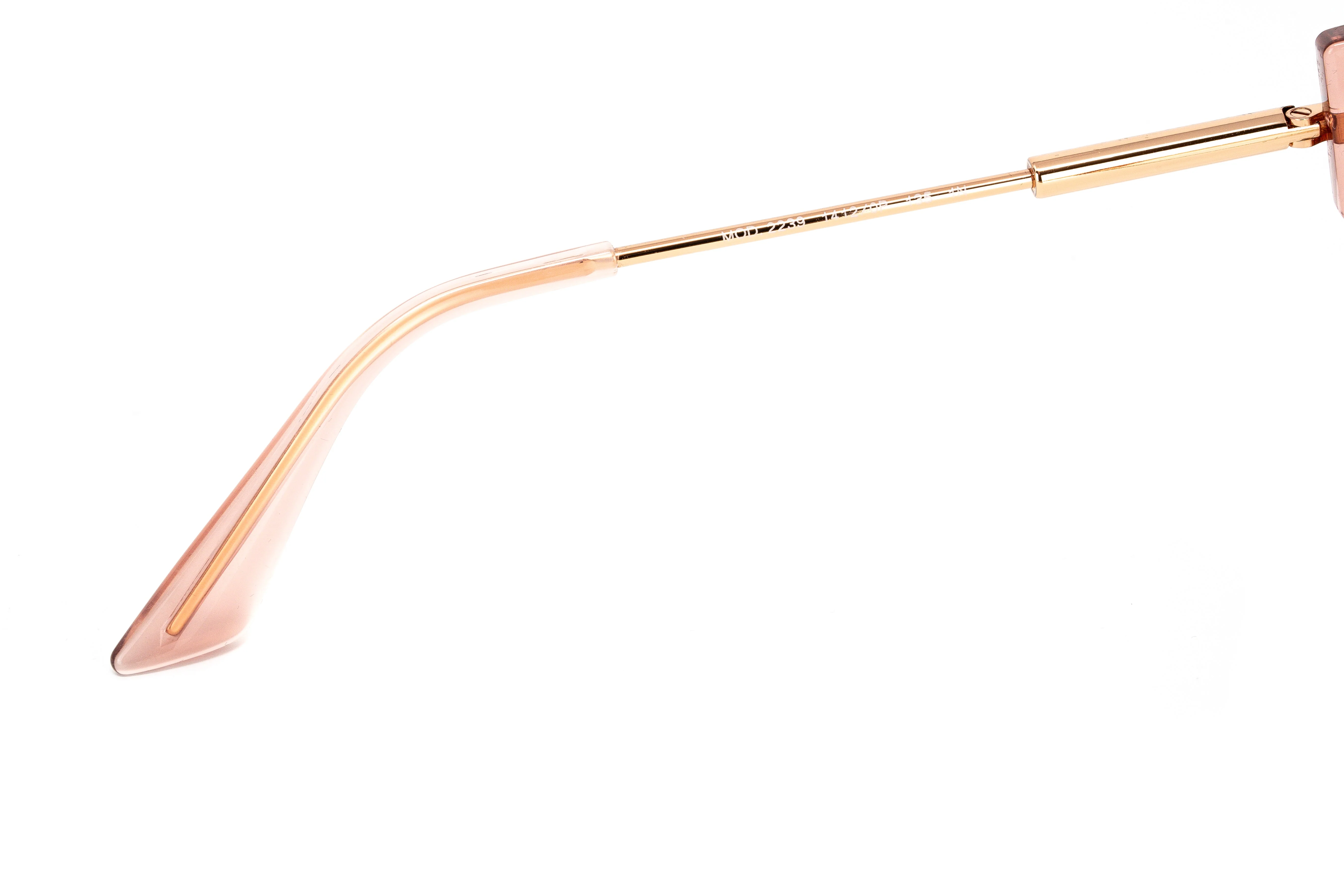 Versace Women's Sunglasses Cat Eye Rose Gold/Pink Graduated - Image 5