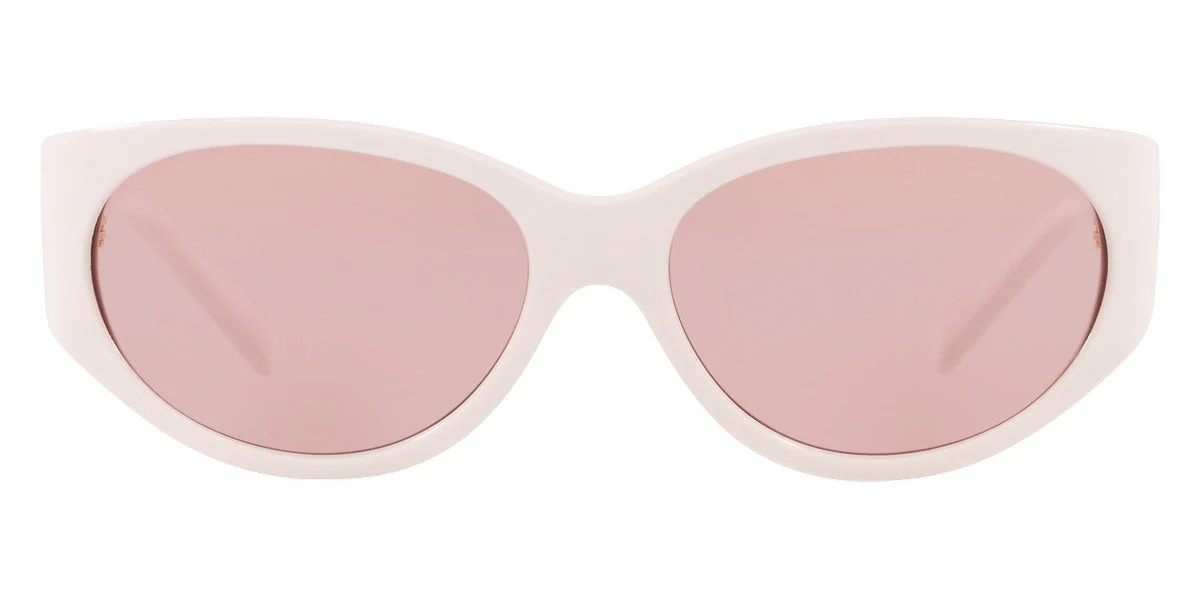 Versace Women's Sunglasses Cat Eye White/Pink - Image 2