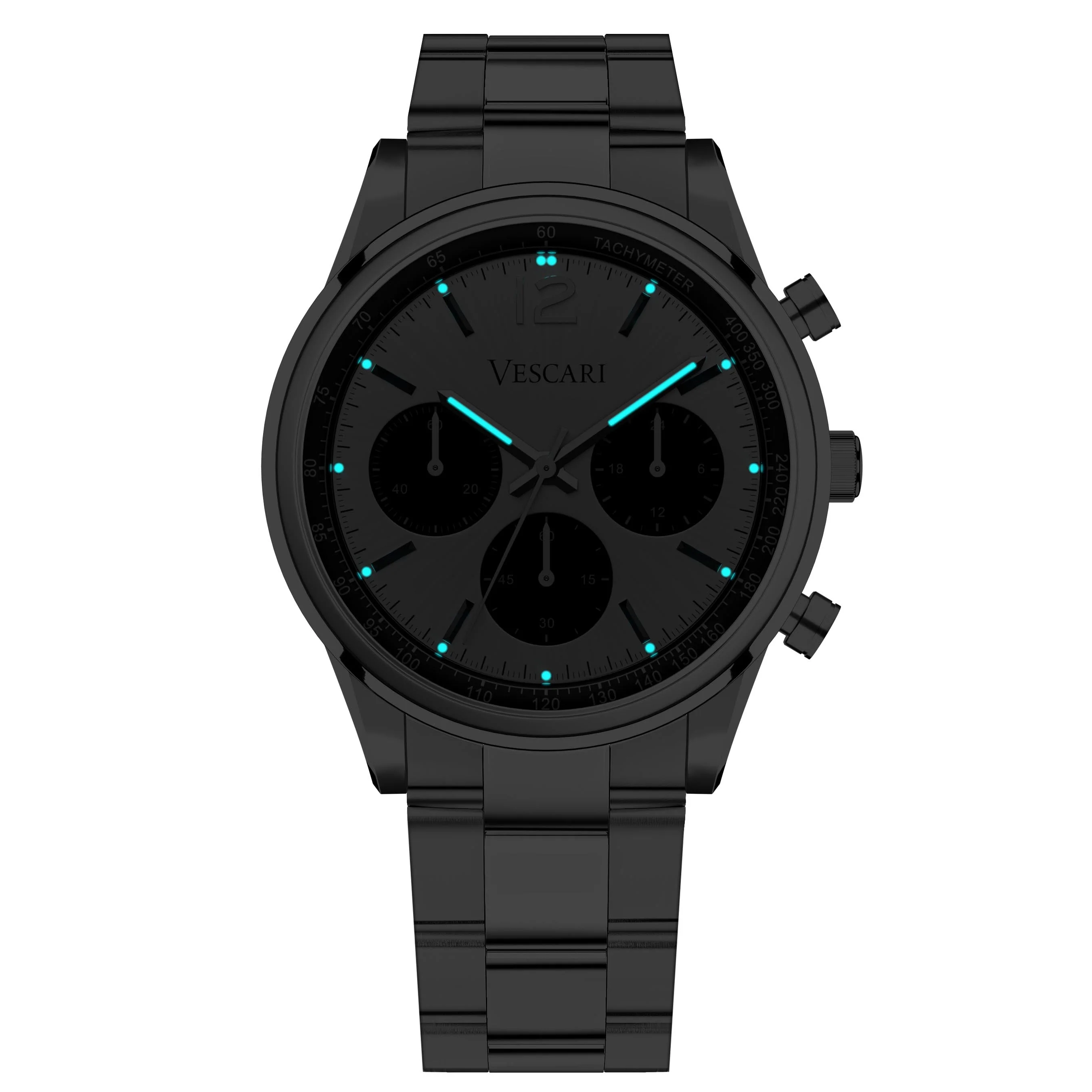 Vescari Chestor Men's Silver Panda Watch - Image 2