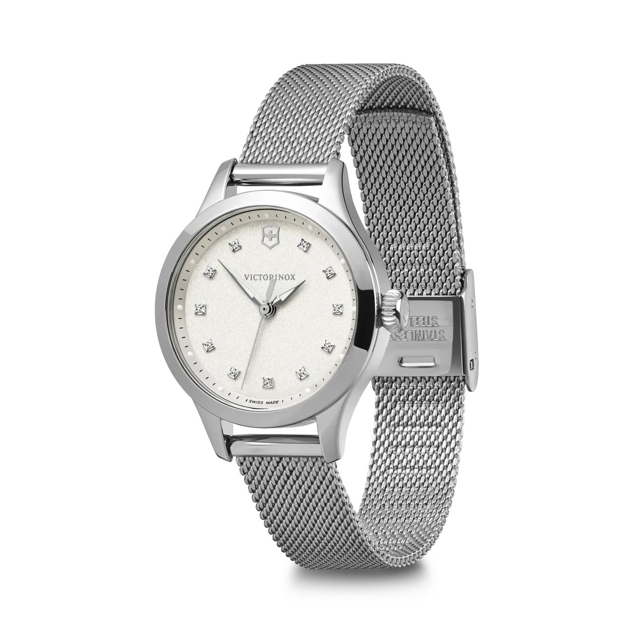 Victorinox Alliance XS Ladies' White Silver Watch - Image 2