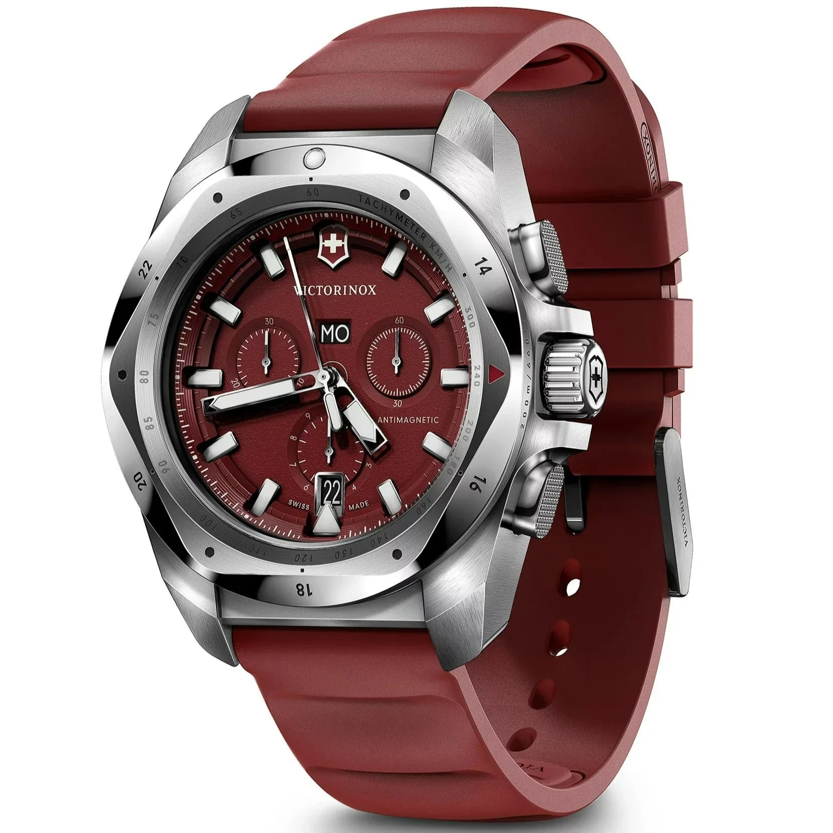 Victorinox I.N.O.X. Chrono Men's Red Watch - Image 2