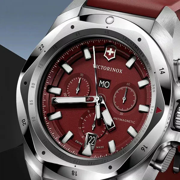 Victorinox I.N.O.X. Chrono Men's Red Watch - Image 6