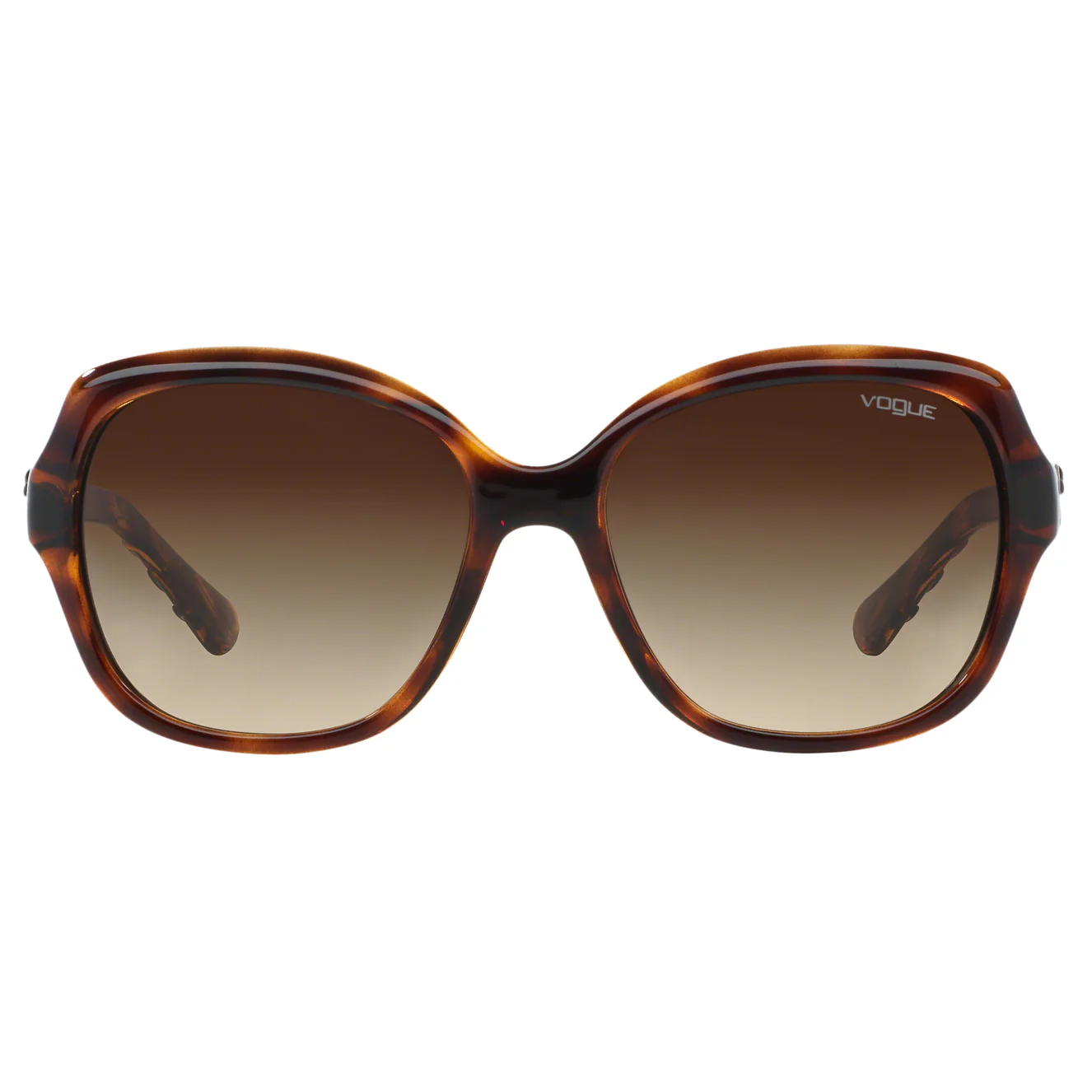 Vogue (VO17) Ladies Dark Havana Sunglasses - Image 2