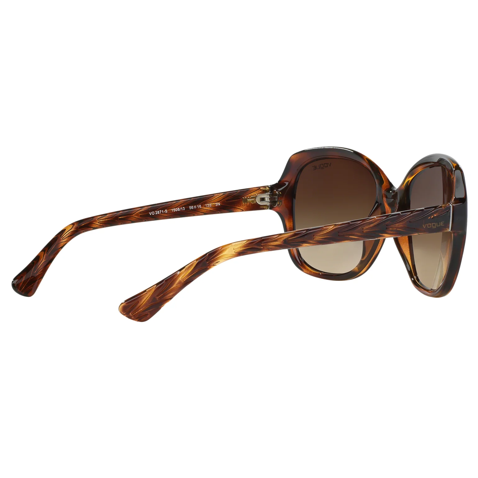 Vogue (VO17) Ladies Dark Havana Sunglasses - Image 4