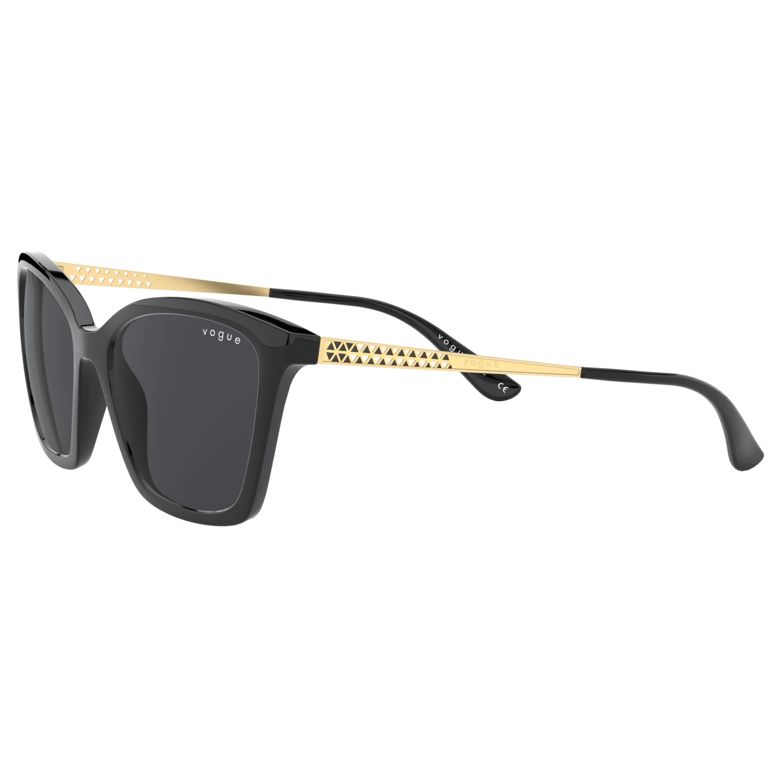 Vogue 0VO5333S W44/87 54 (VO10) Ladies Black Sunglasses - Image 3