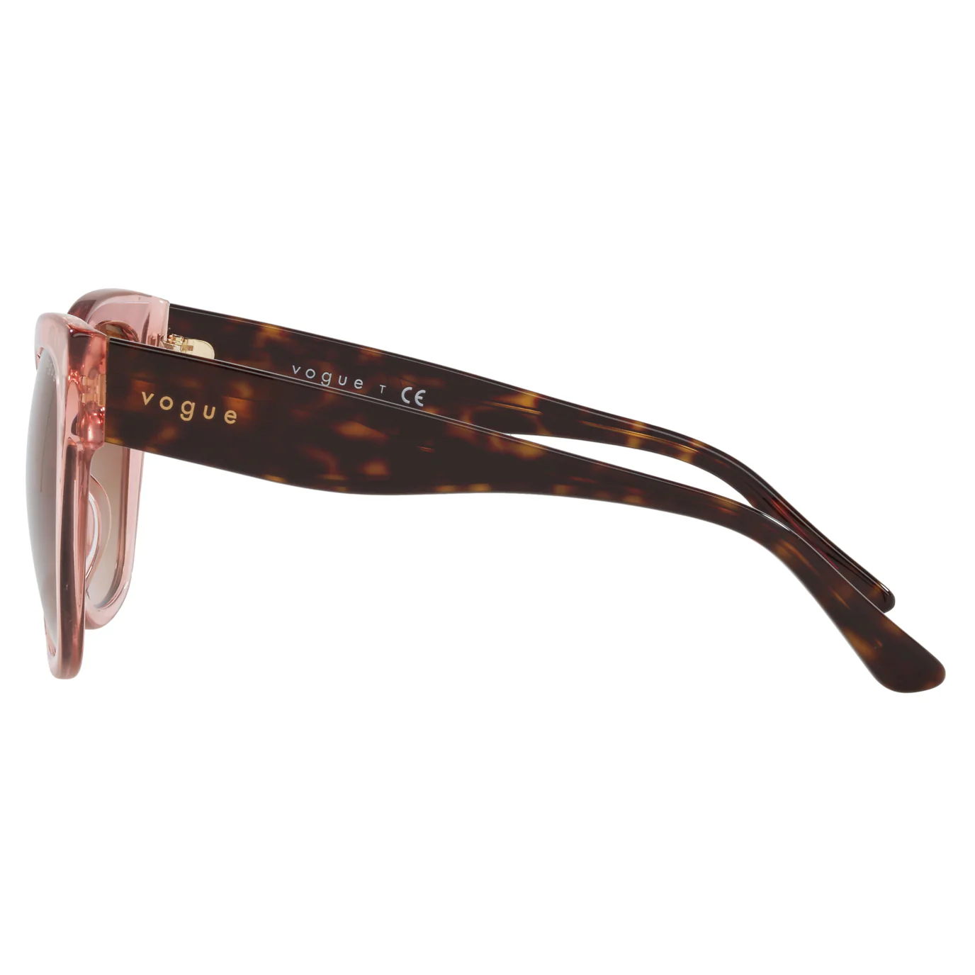 Vogue 0VO5338S 282813 54 (VO11) Ladies Pink Transparent Sunglasses - Image 4