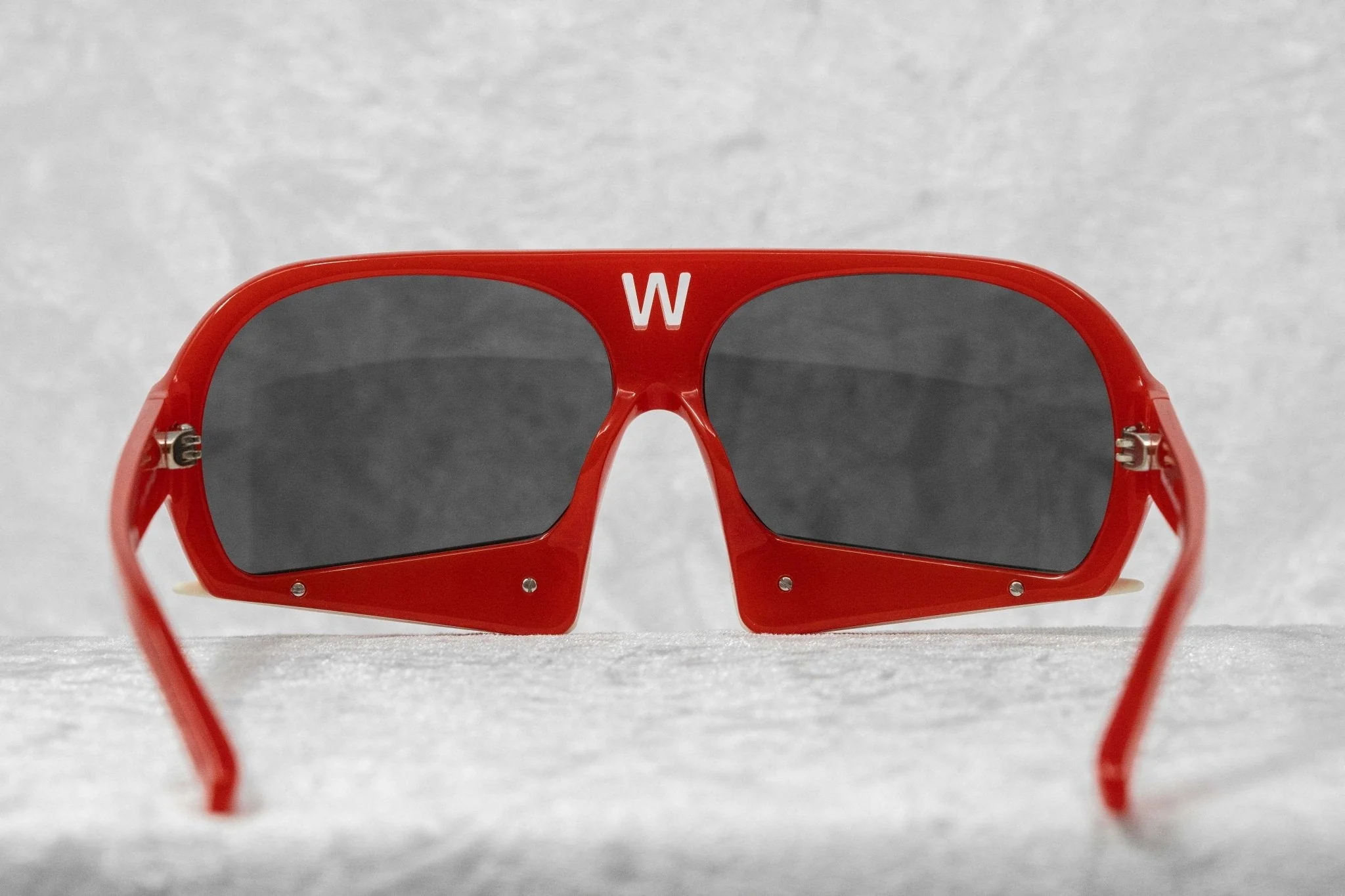 Walter Van Beirendonck Sunglasses Special Red and Grey - Image 8