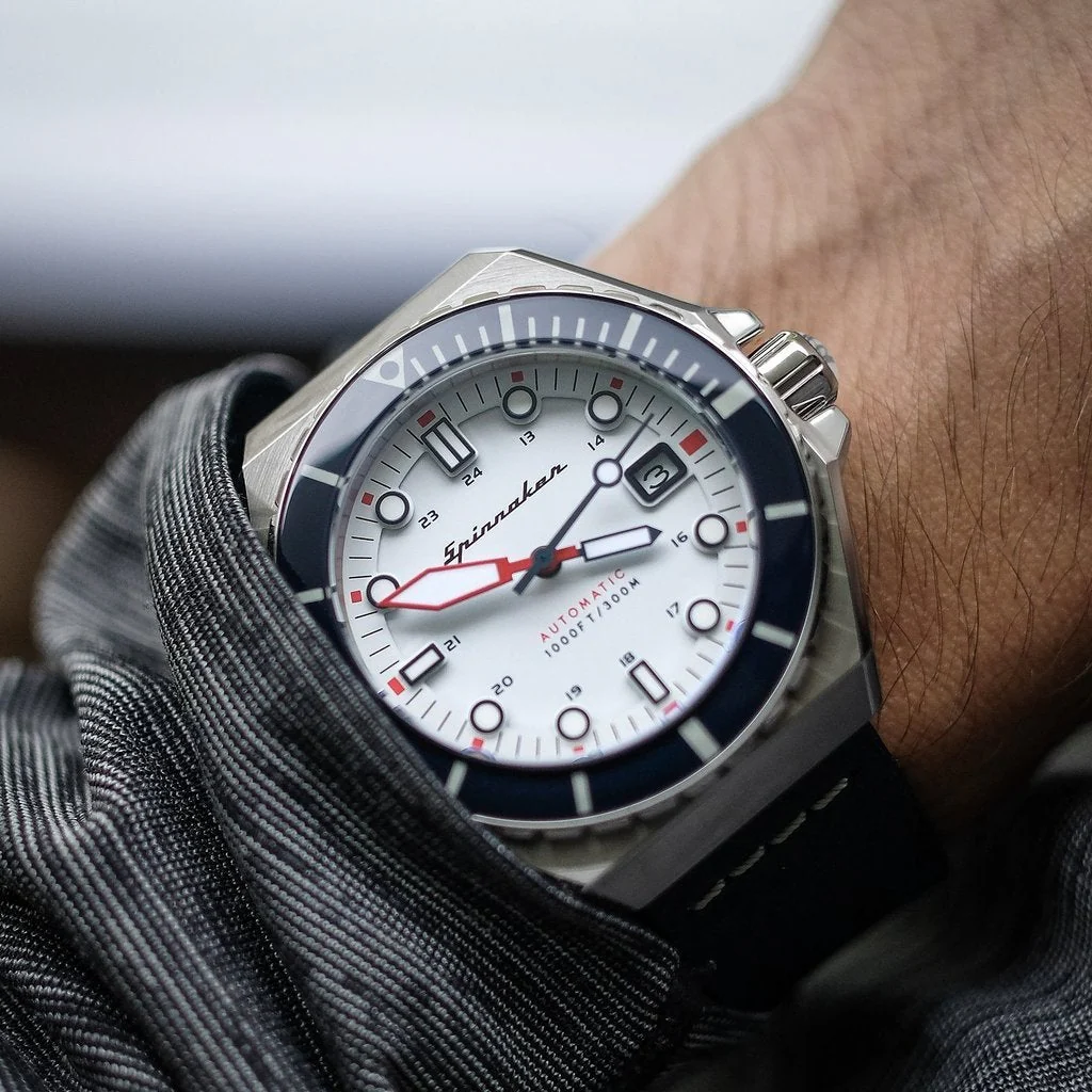 Spinnaker Men's White Dumas Watch - Image 3