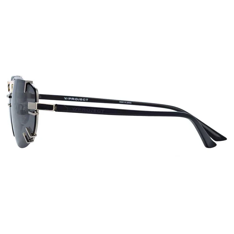 Y/Project x Linda Farrow Black Polarised Sunglasses - Image 3