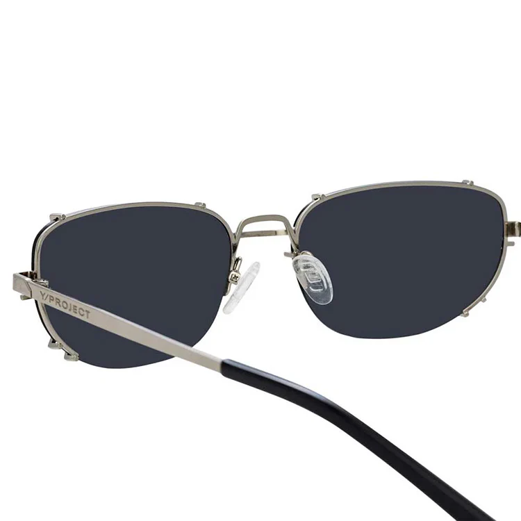 Y/Project x Linda Farrow Black Polarised Sunglasses - Image 4