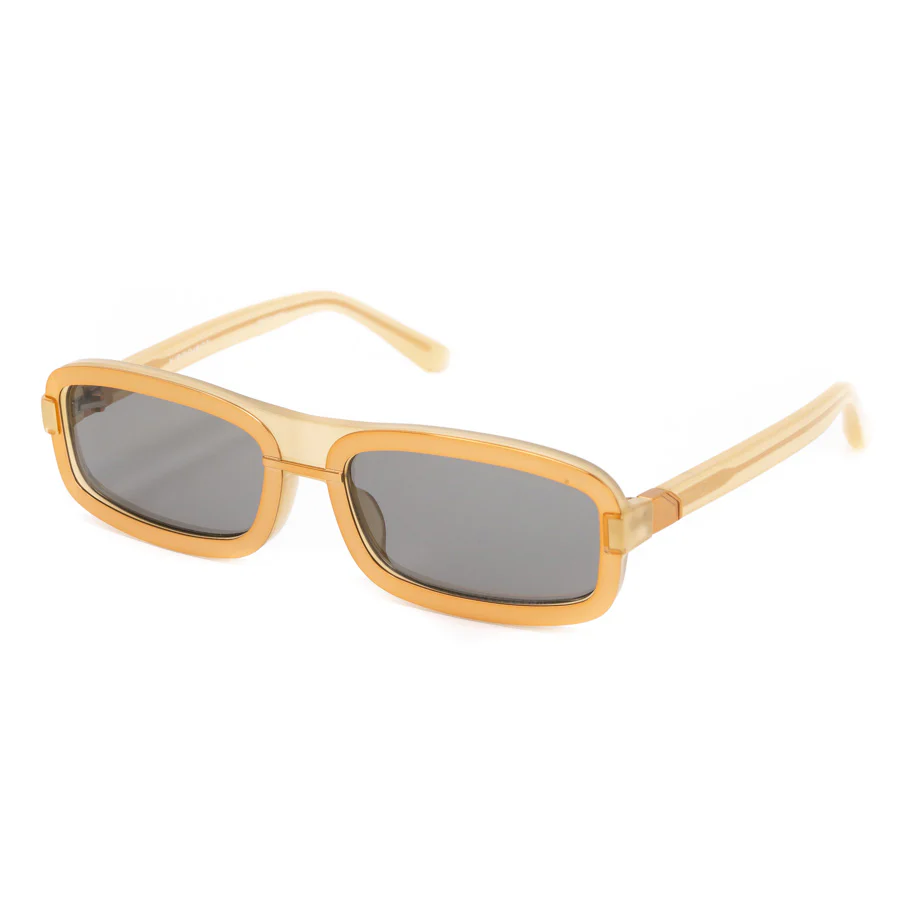Y/Project x Linda Farrow Unisex Yellow Sunglasses