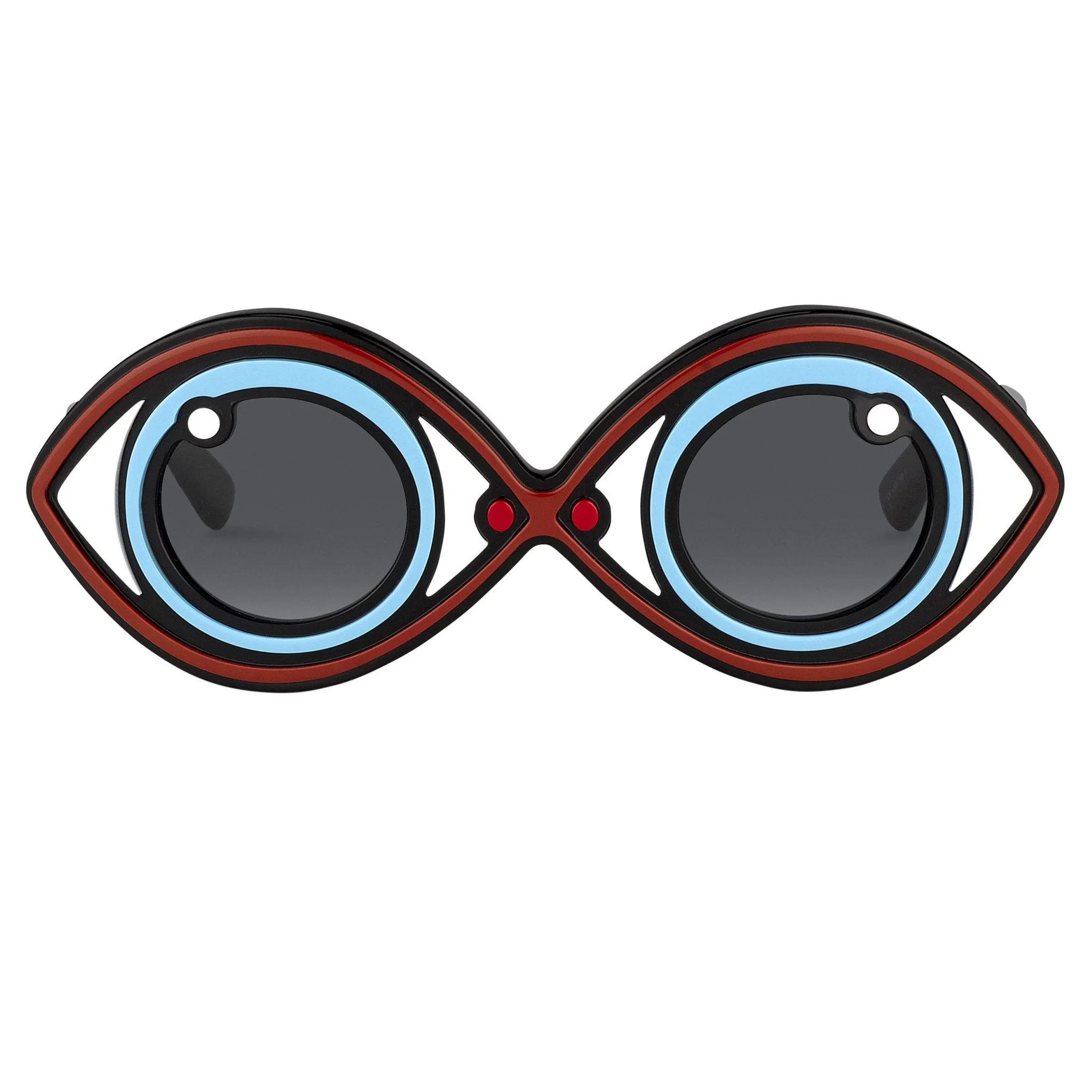 Yaz Bukey Ladies Sunglasses Eye Spy Blue and Grey