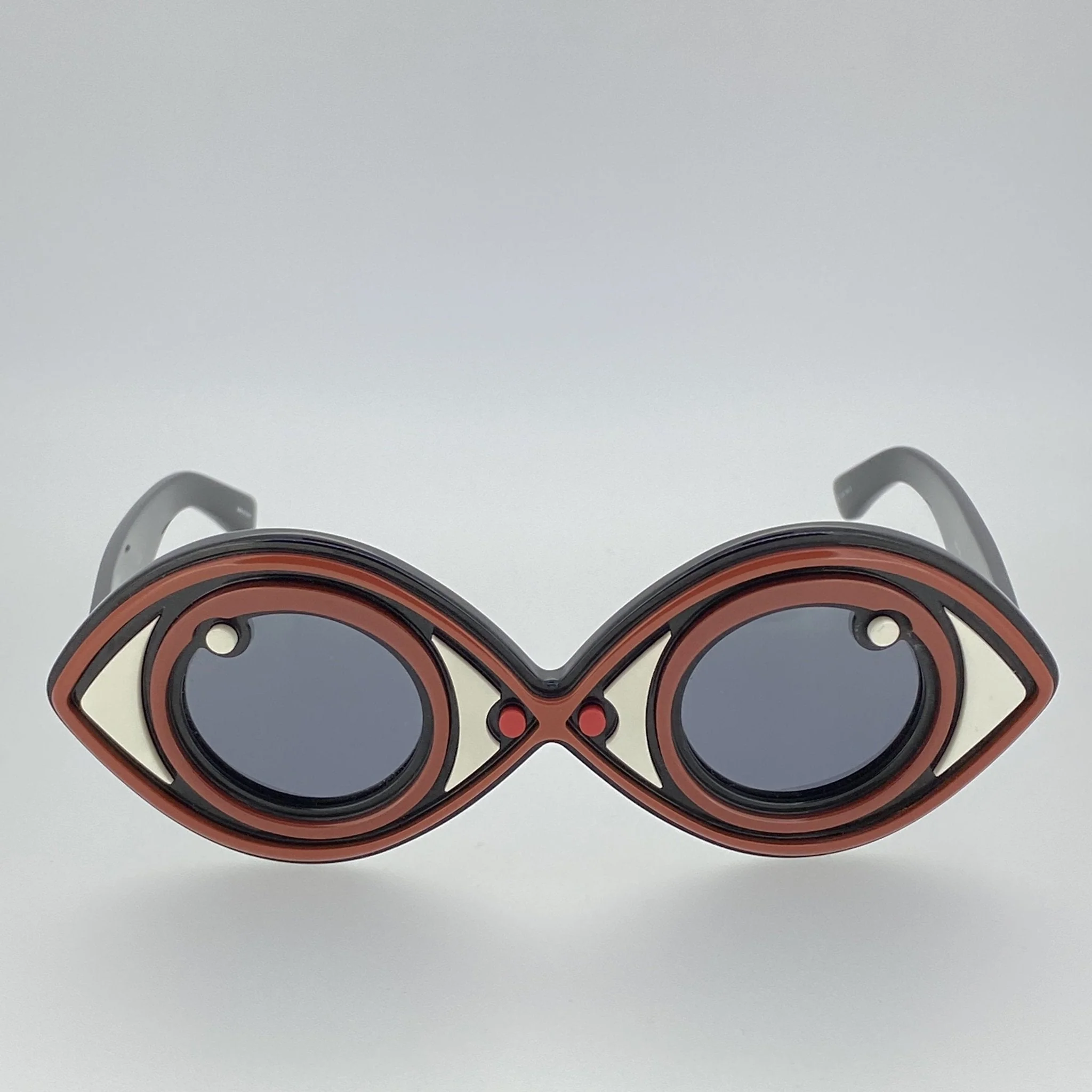 Yaz Bukey Ladies Sunglasses Eye Spy Brown and Grey - Image 5