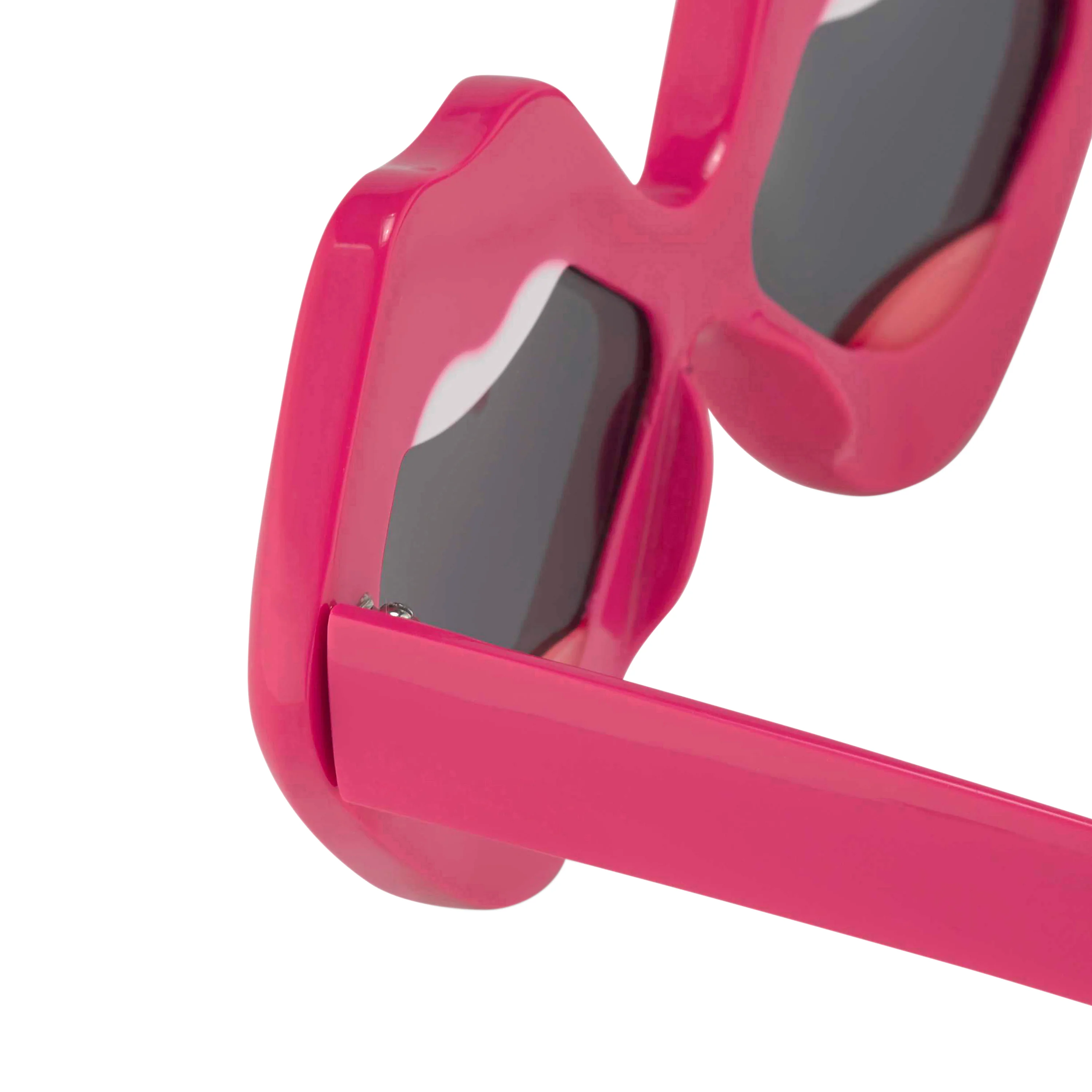 Yaz Bukey x Linda Farrow Pink Grey Sunglasses - Image 4