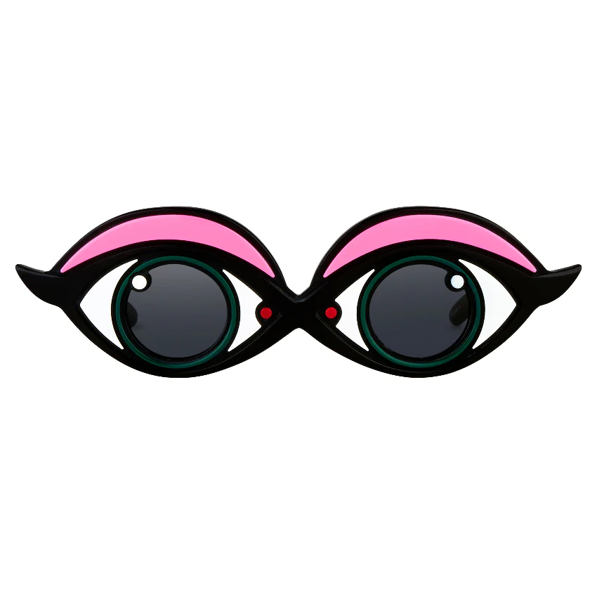 Yaz Bukey X Linda Farrow Black Pink Sunglasses - Image 2