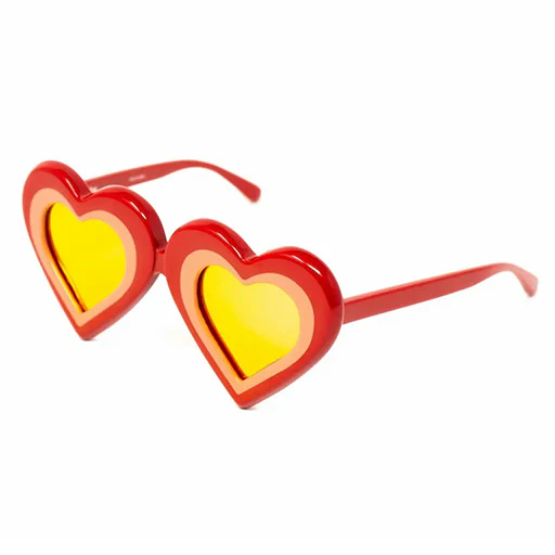 Yaz Bukey x Linda Farrow Red Mirrored Sunglasses