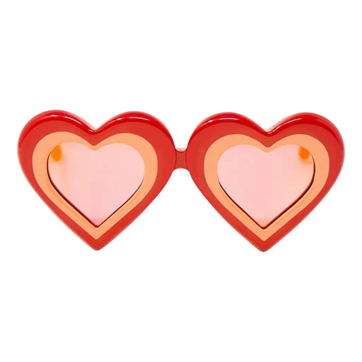Yaz Bukey x Linda Farrow Red Mirrored Sunglasses - Image 2