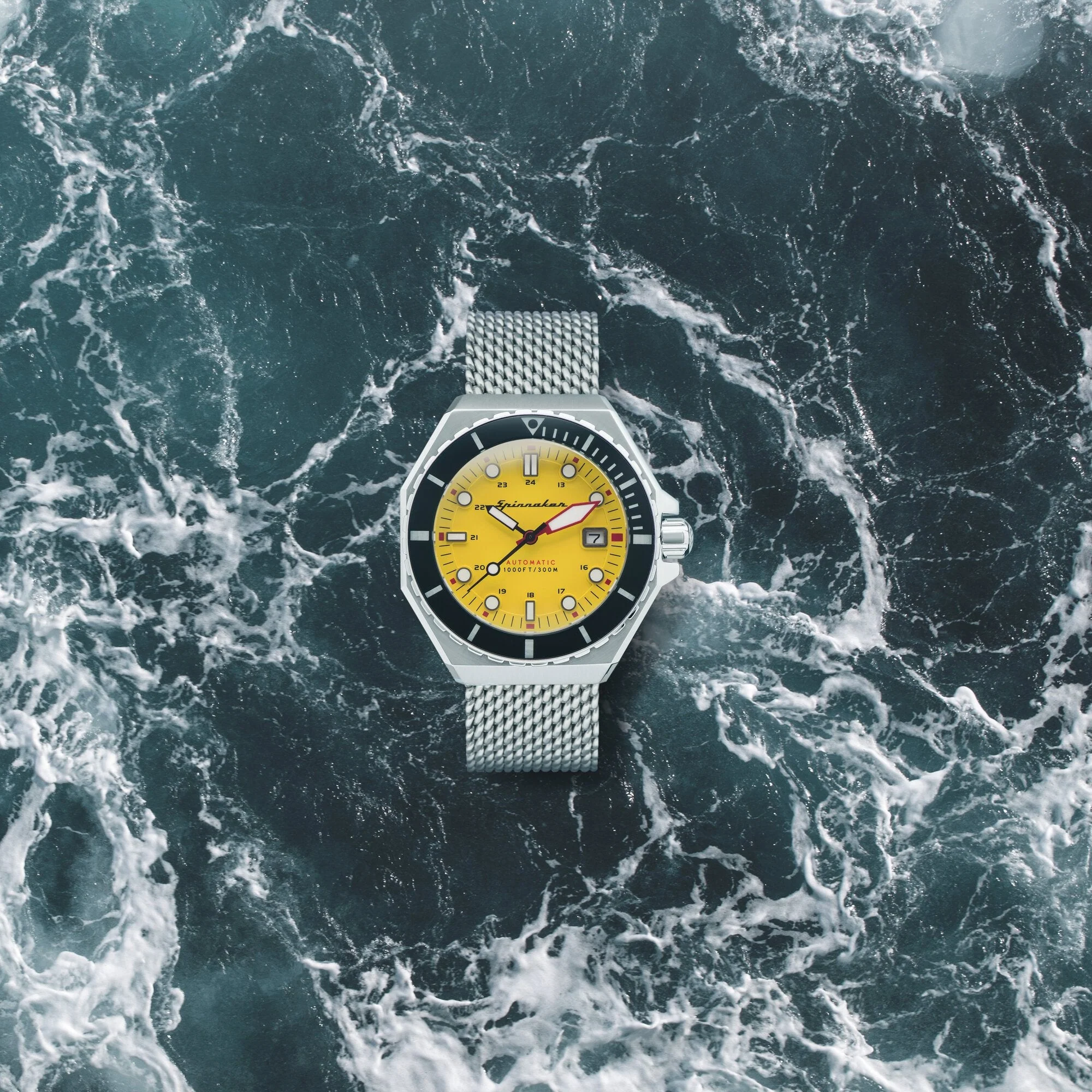 Spinnaker Men's Yellow Dumas Watch - Image 7