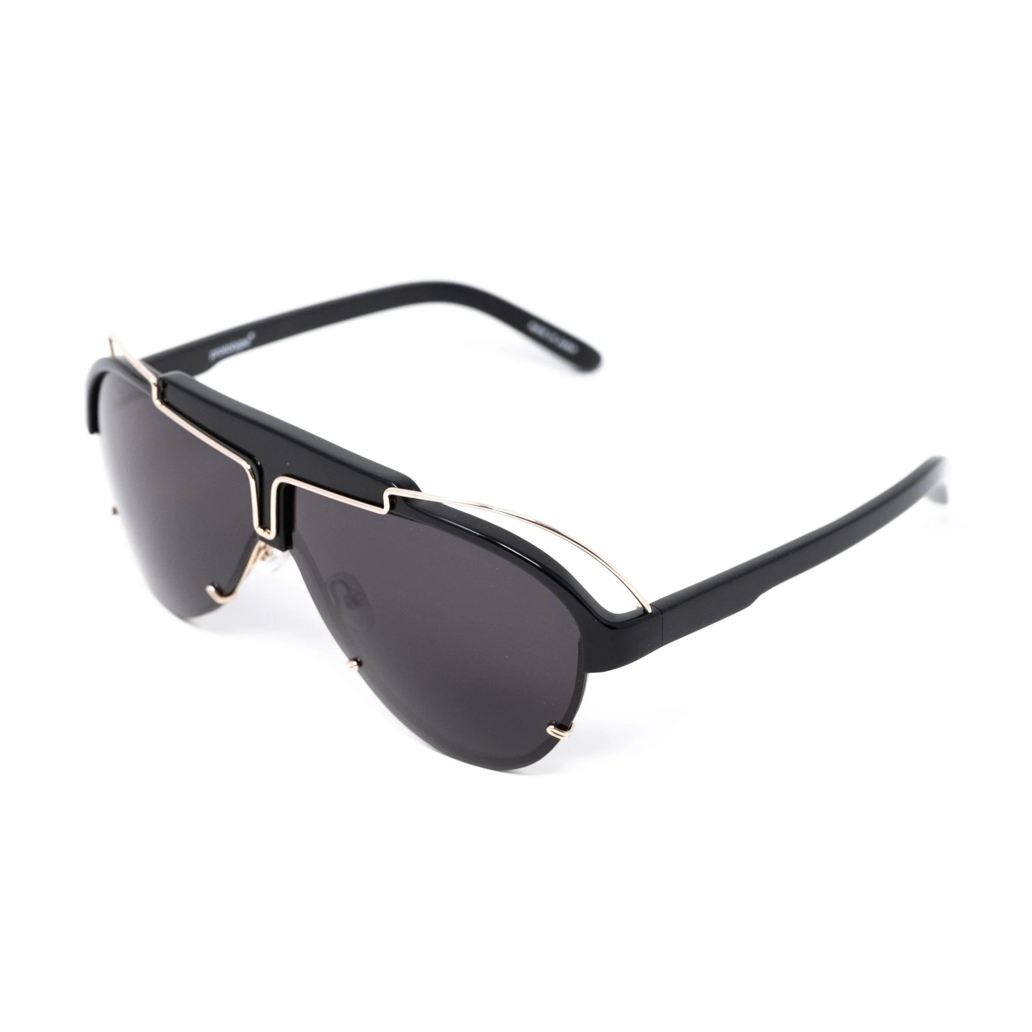 Yohji Yamamoto Sunglasses Black and Purple - Image 3