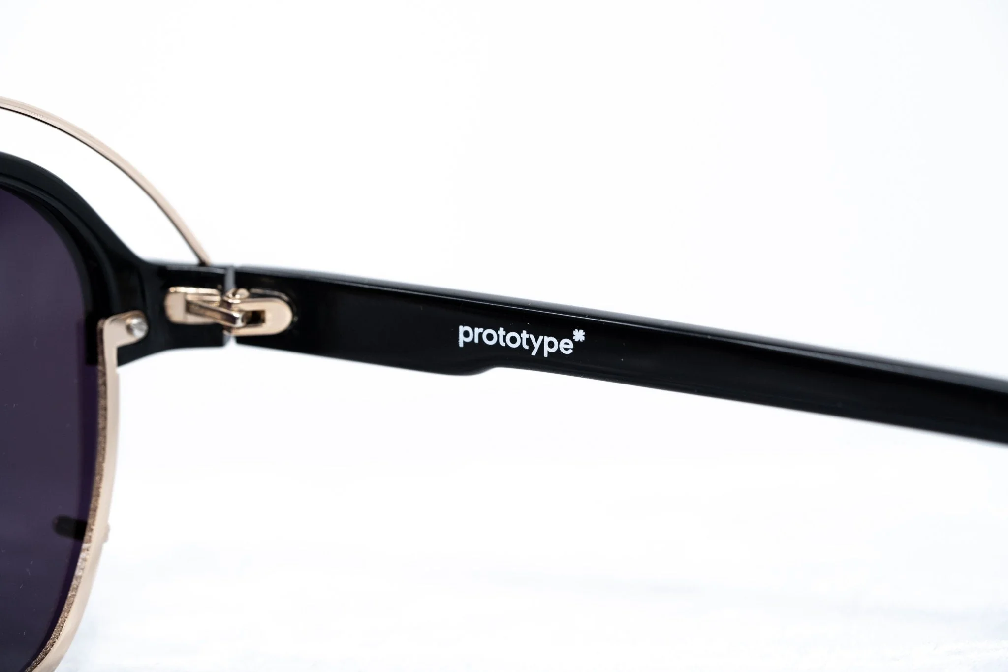 Yohji Yamamoto Sunglasses Black and Purple - Image 9