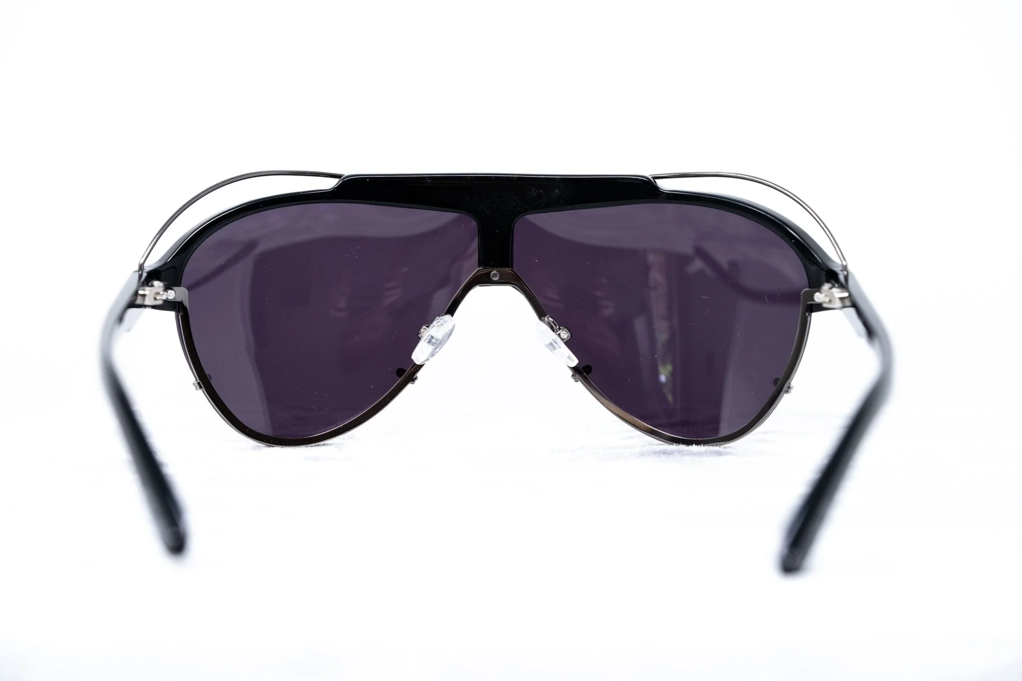 Yohji Yamamoto Sunglasses Silver and Purple - Image 5