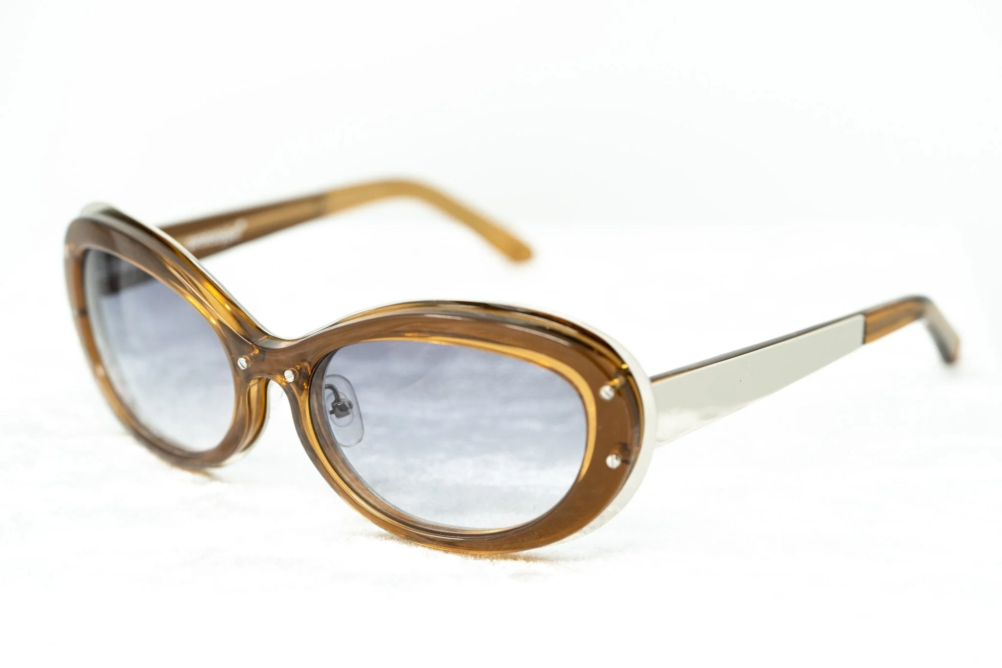 Yohji Yamamoto Sunglasses Cat Eye Brown Frame - Image 5