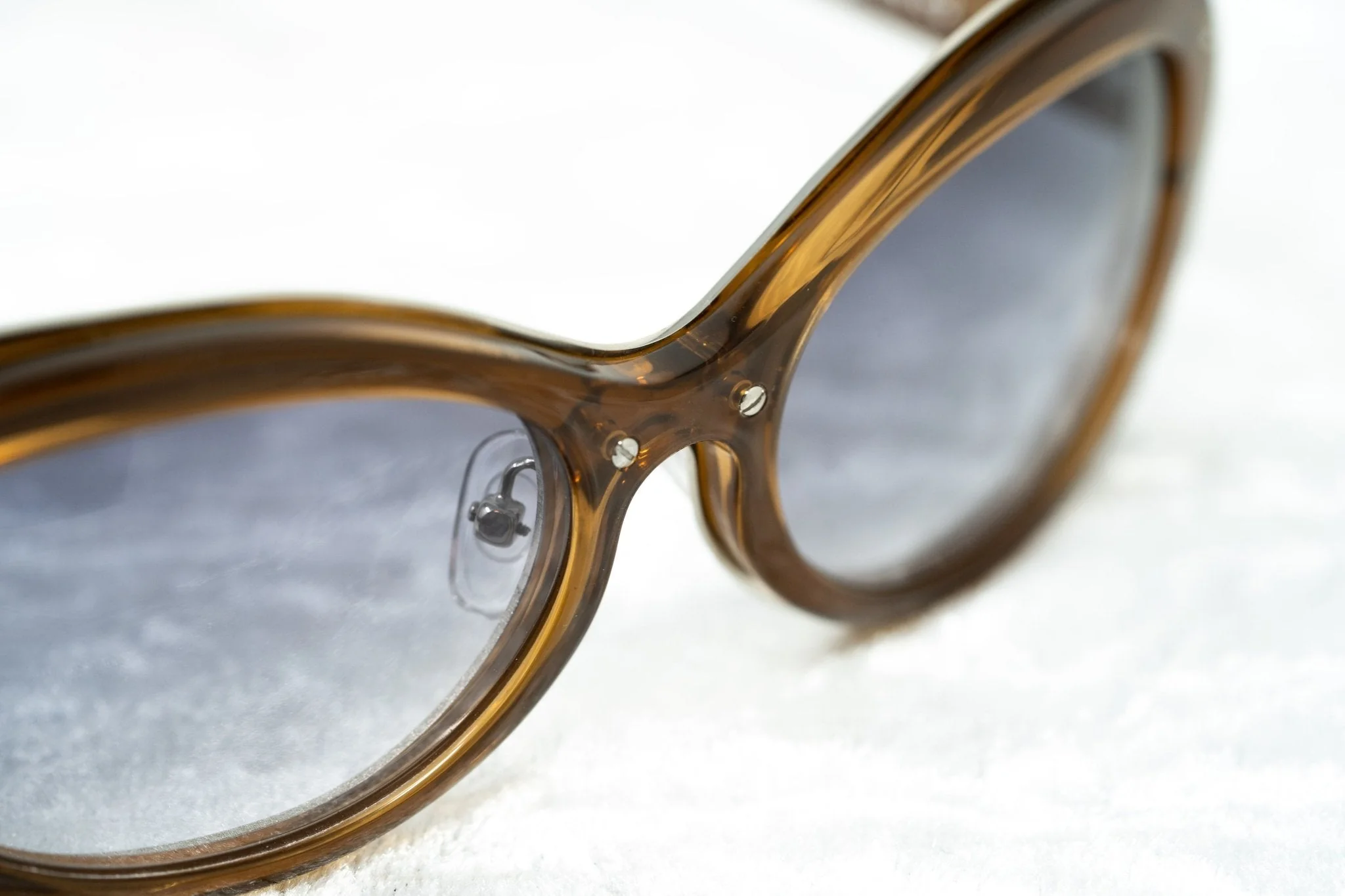 Yohji Yamamoto Sunglasses Cat Eye Brown Frame - Image 8