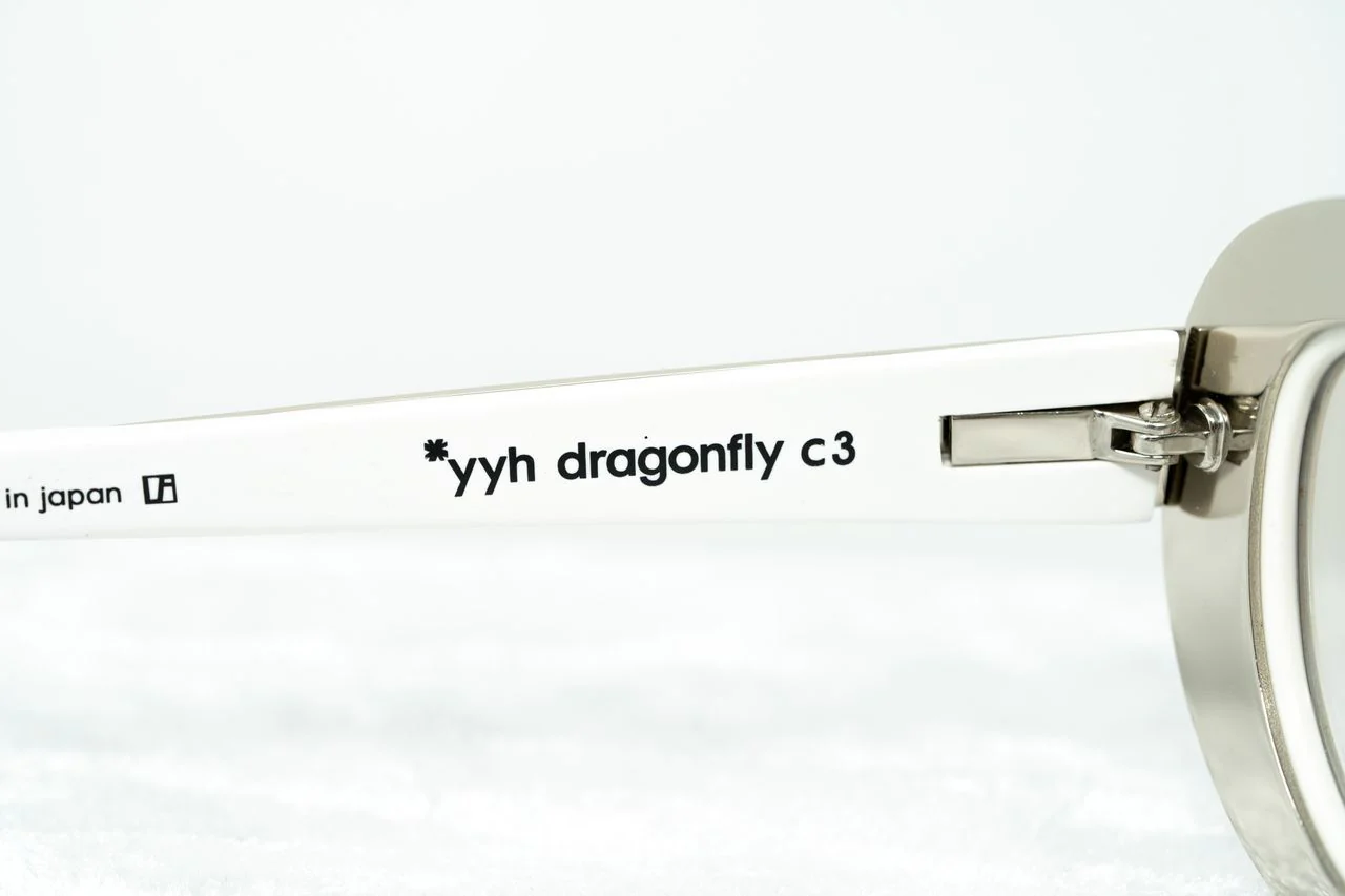 Yohji Yamamoto Sunglasses Cat Eye White and Clear - Image 11