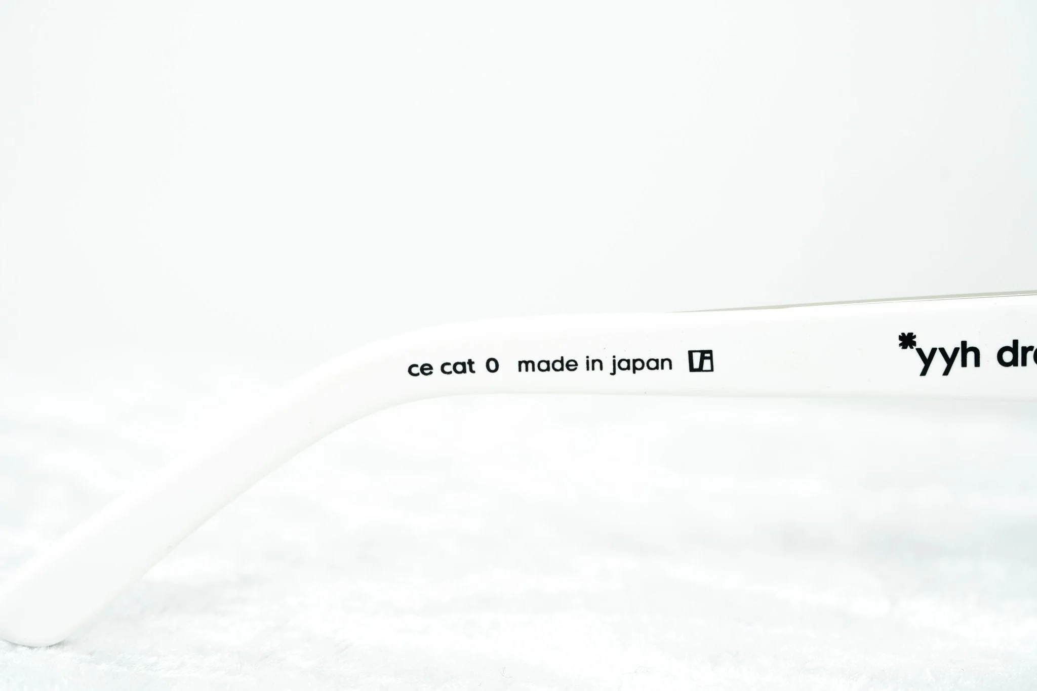 Yohji Yamamoto Sunglasses Cat Eye White and Clear - Image 12