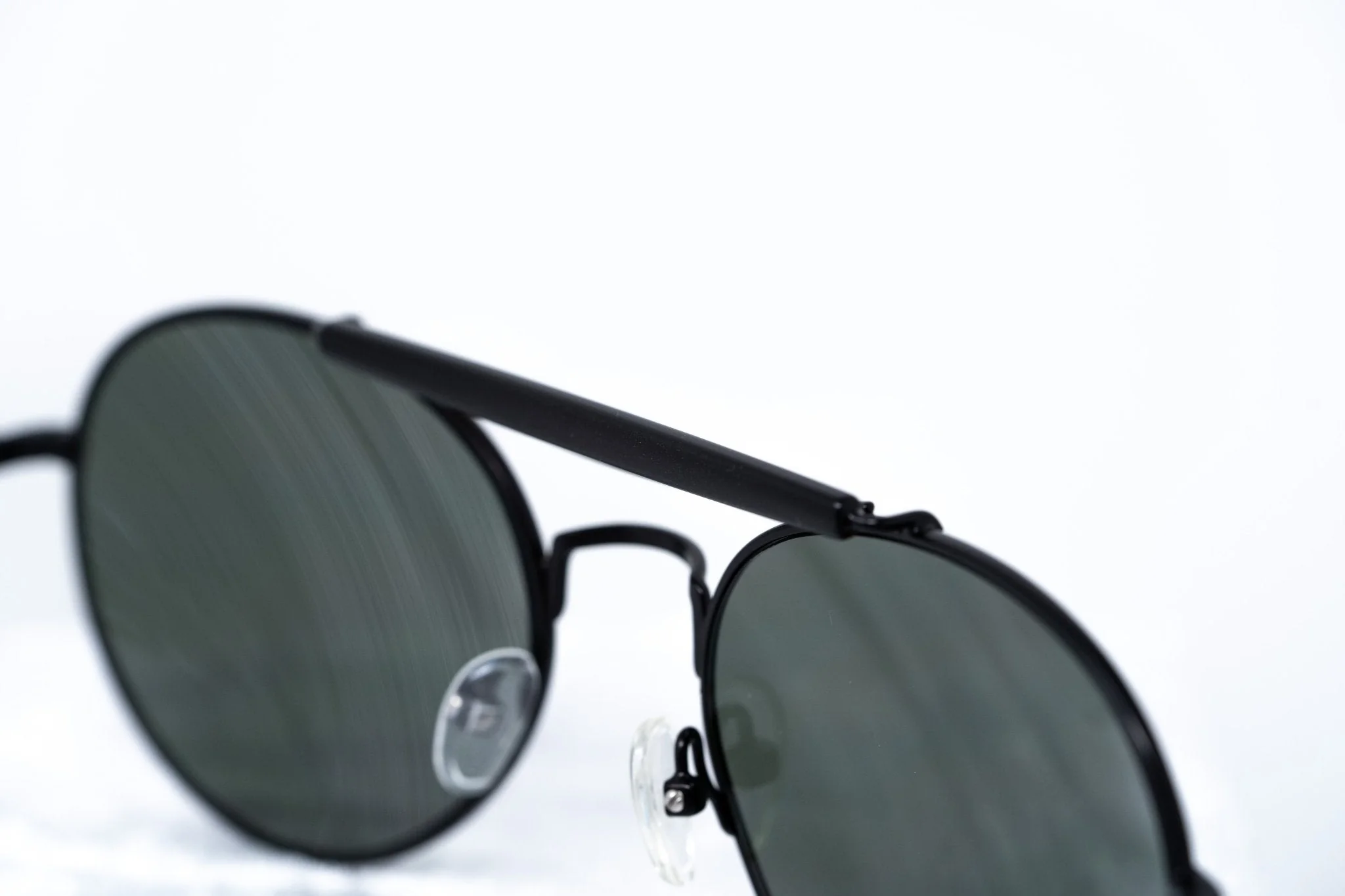 Yohji Yamamoto Sunglasses Round Black and Grey - Image 6