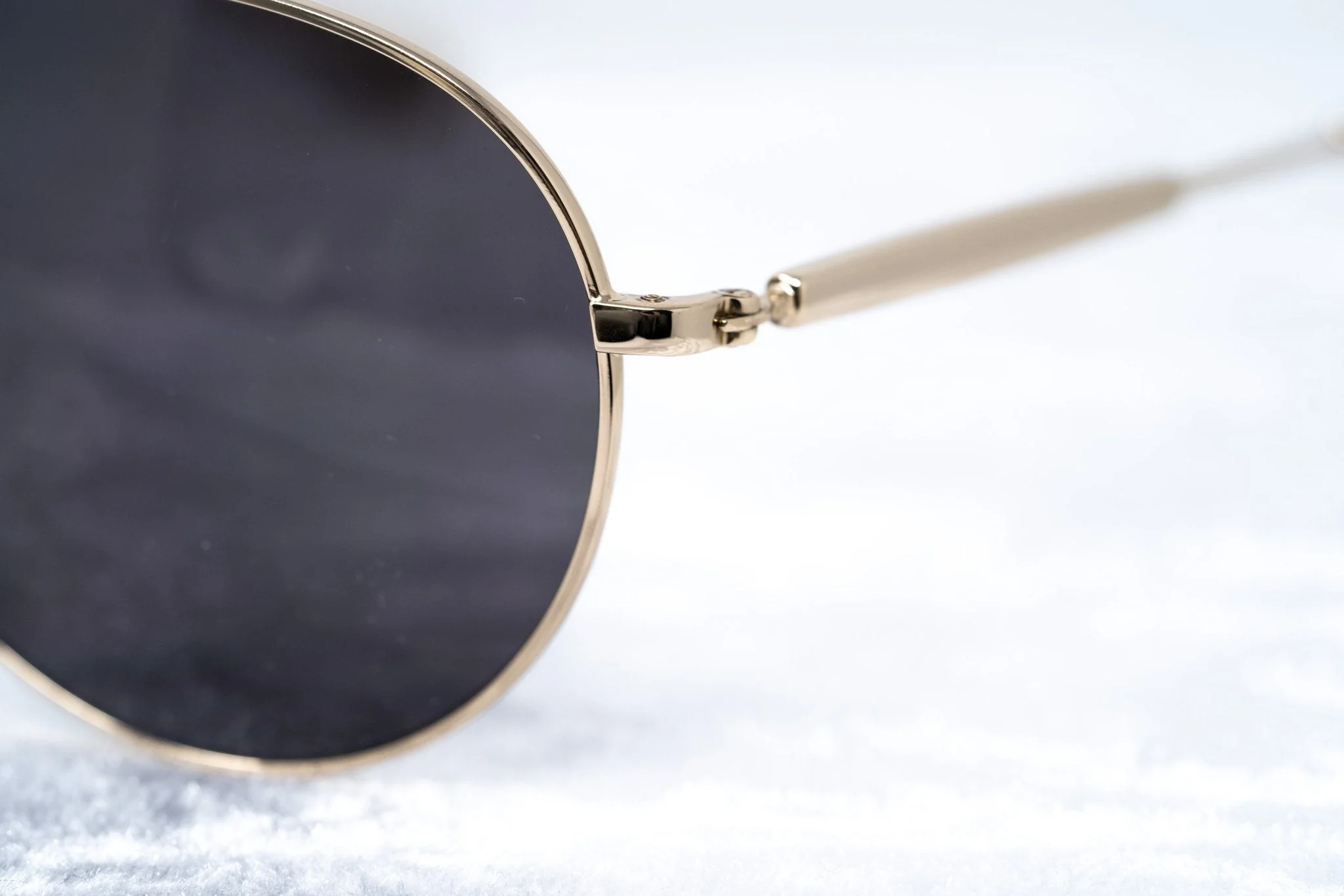 Yohji Yamamoto Sunglasses Round Gold and Grey - Image 8