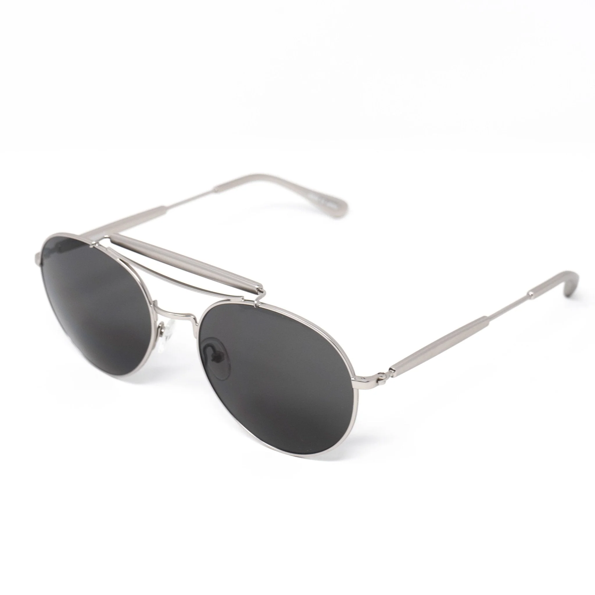 Yohji Yamamoto Sunglasses Round Silver and Grey - Image 2